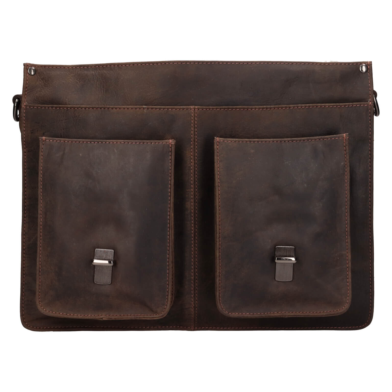 Férfi bőr aktatáska Greenwood Celestin - barna