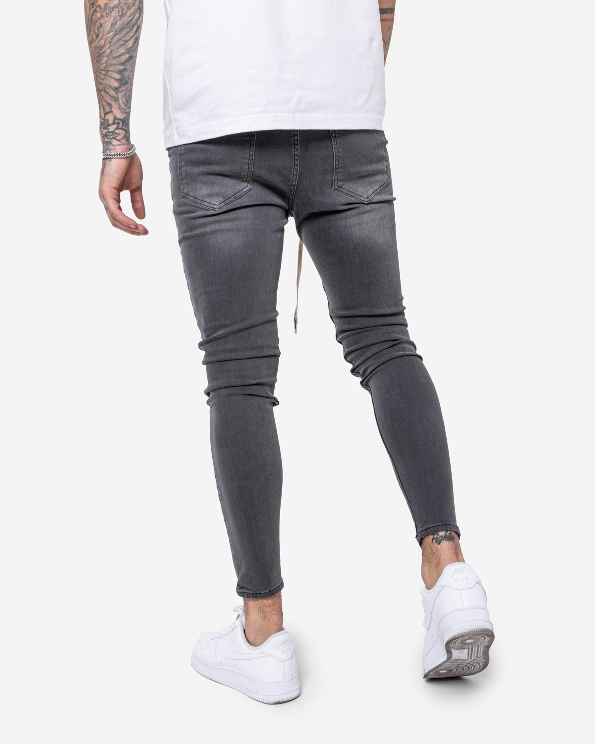 Don Lemme Farmernadrág Shabby - grey