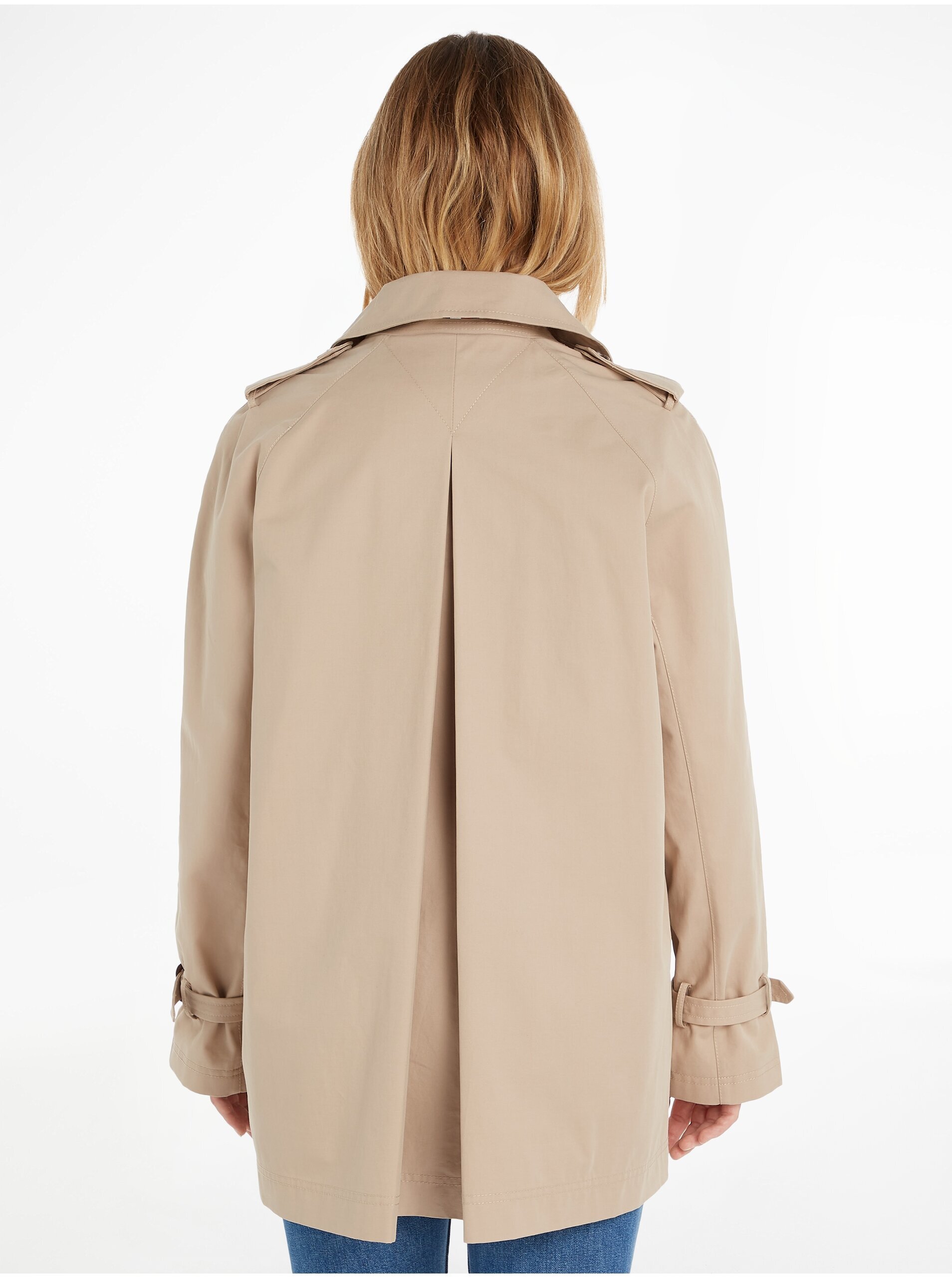 TOMMY HILFIGER WOMEN'S TRENCH COAT BEIGE