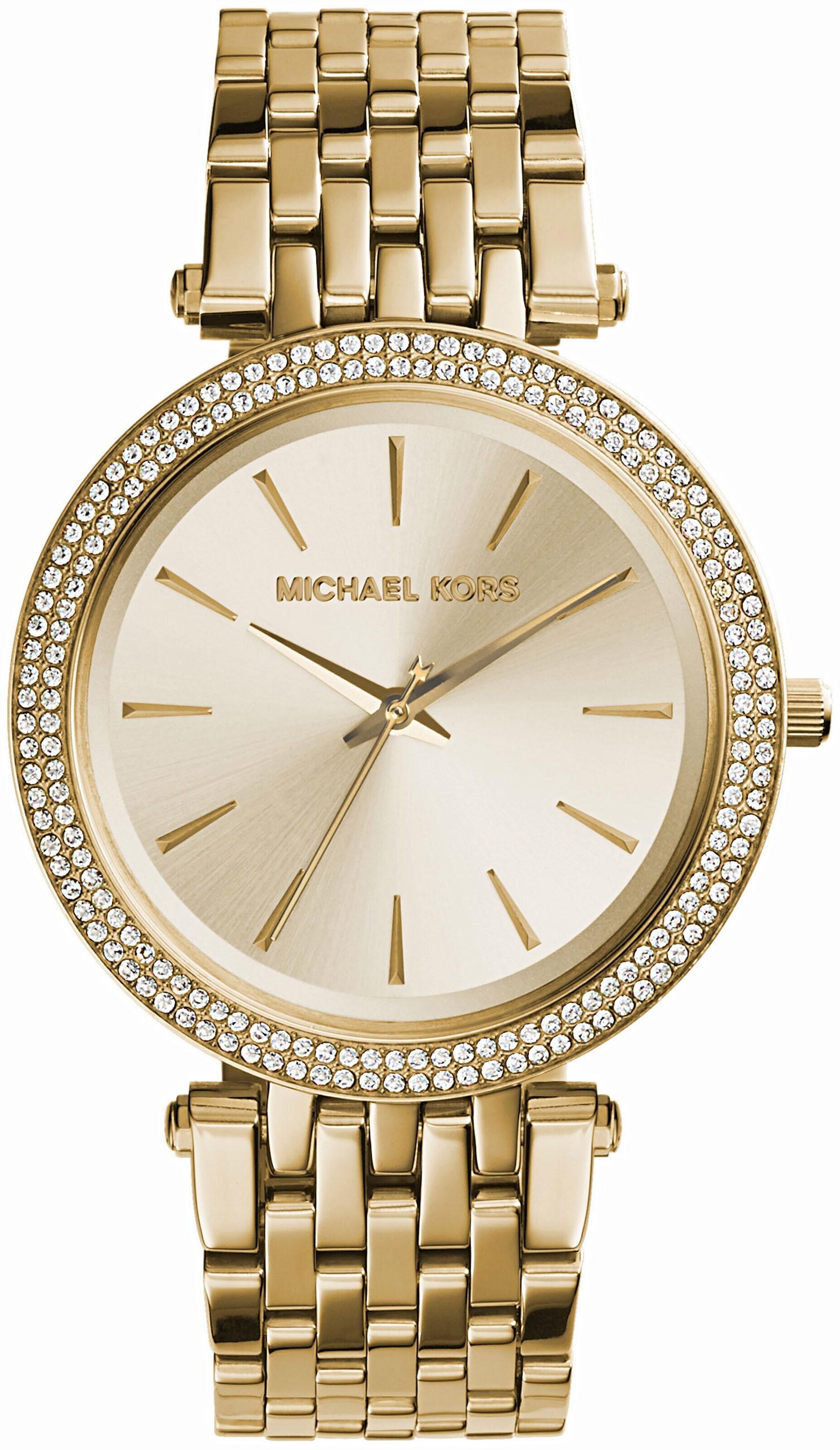 MICHAEL Michael Kors Analóg órák 'DARCI' pezsgő / arany