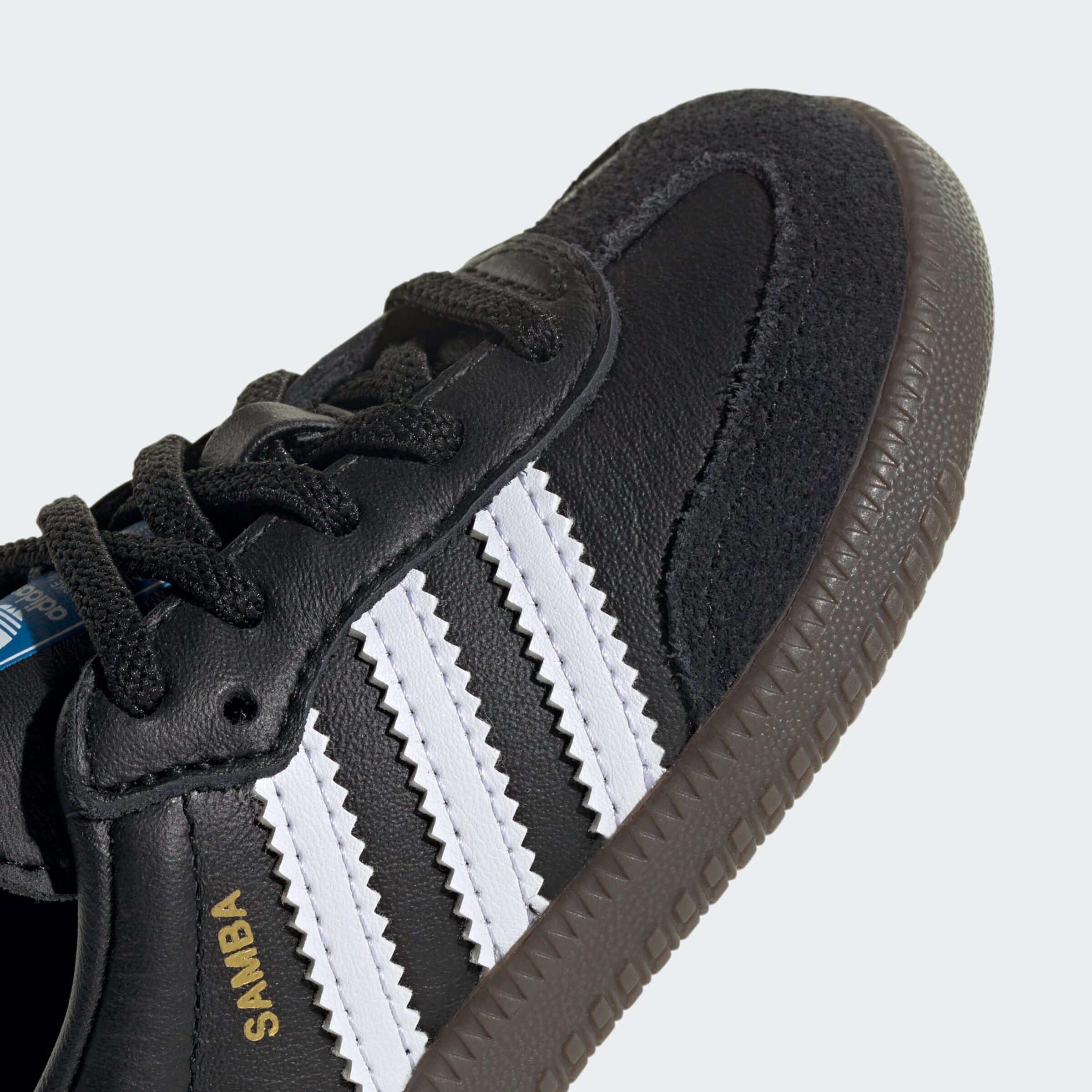 ADIDAS ORIGINALS Sportcipő 'Samba' fekete / fehér