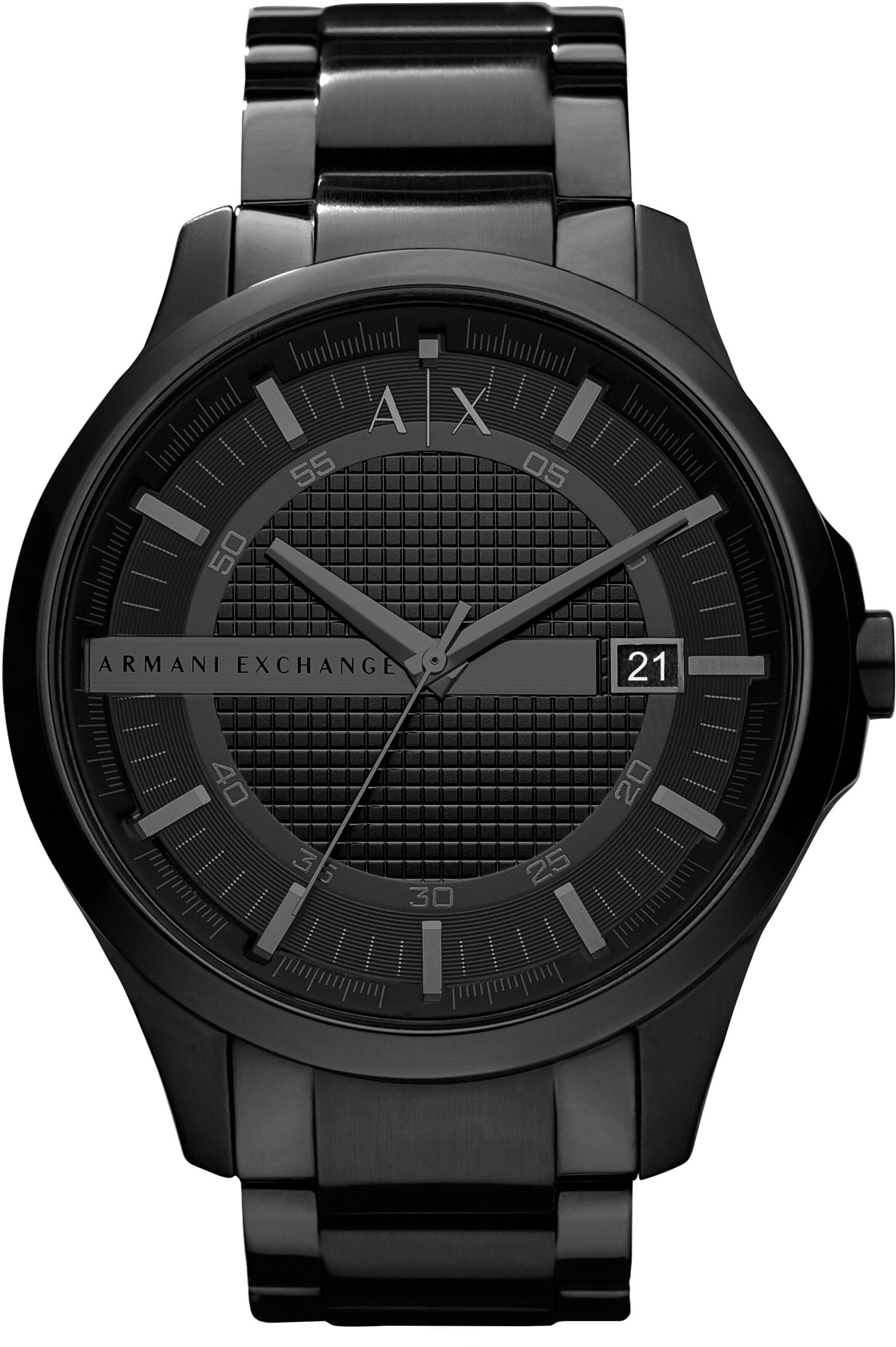 ARMANI EXCHANGE Analóg órák antracit / fekete