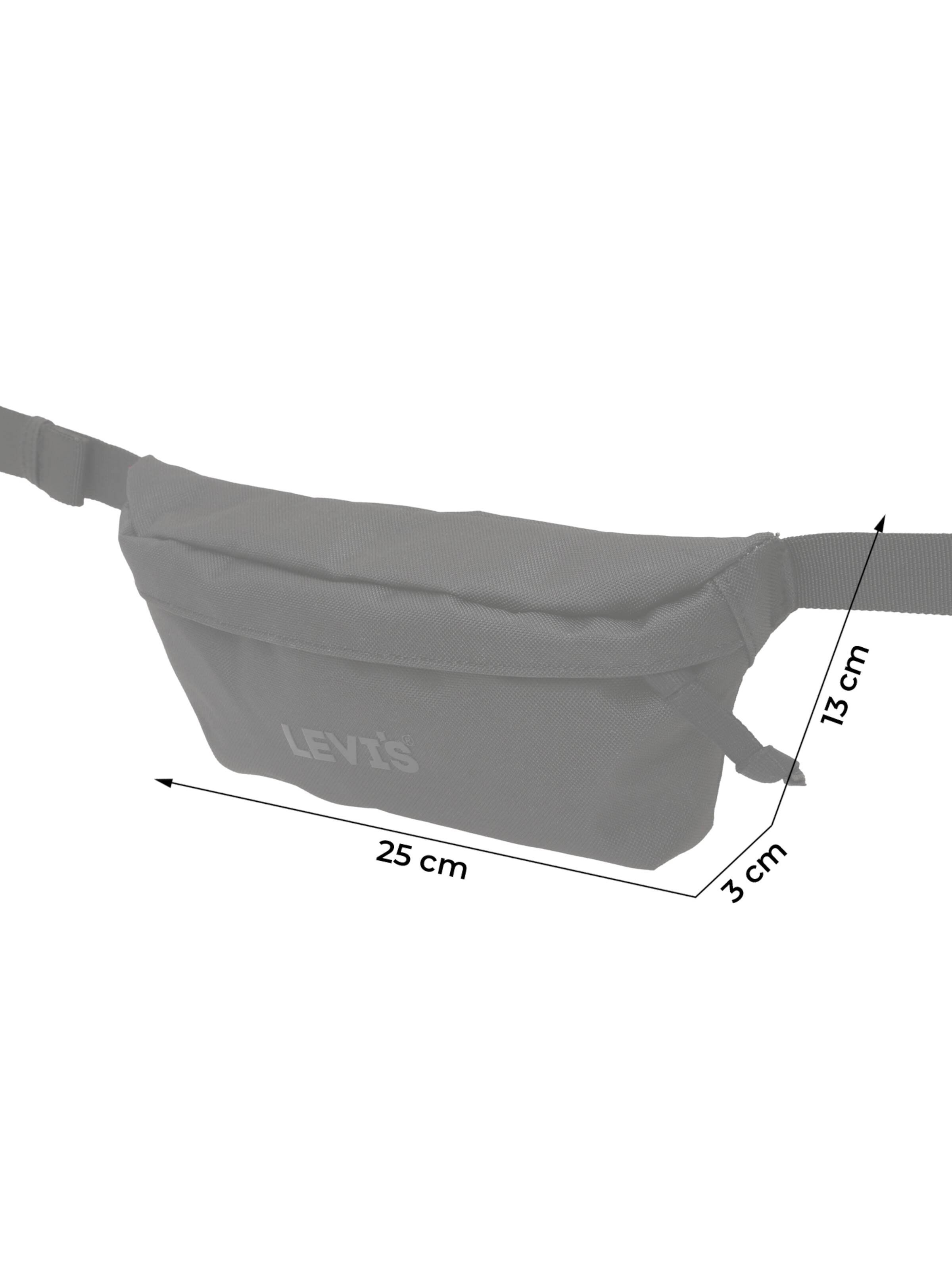LEVI'S  Övtáska 'Levi's Headline Logo Small Banana Sling Bag' piros / fekete