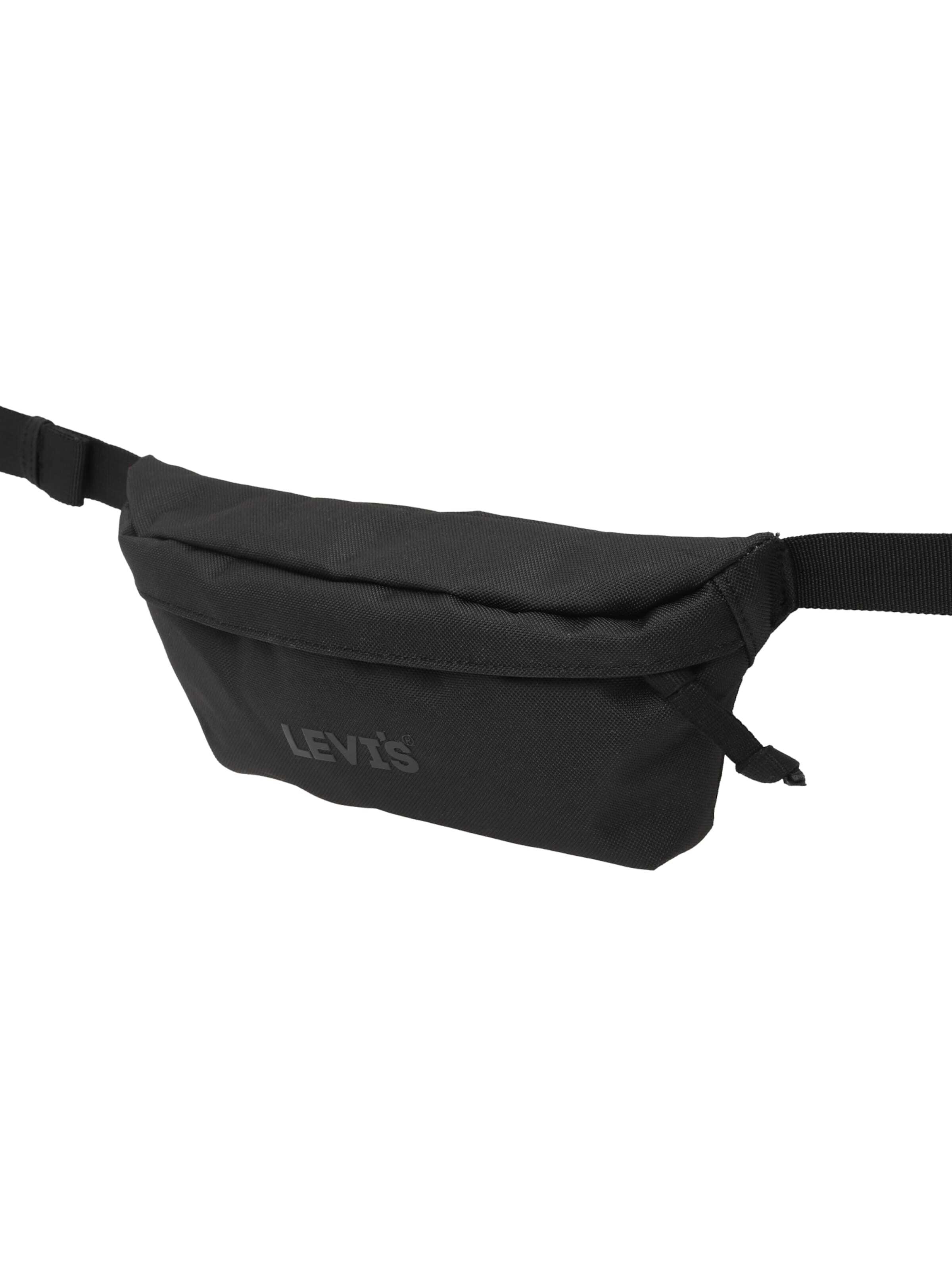 LEVI'S  Övtáska 'Levi's Headline Logo Small Banana Sling Bag' piros / fekete