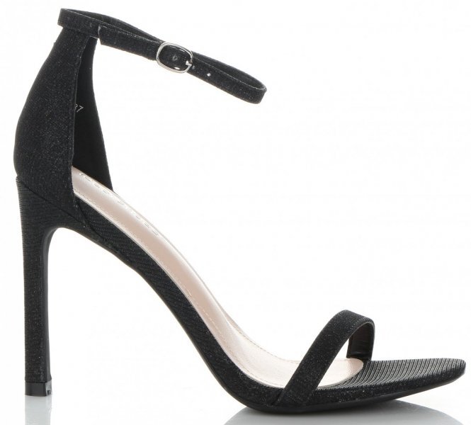 női szandál Ideal Shoes fekete P-6397-1