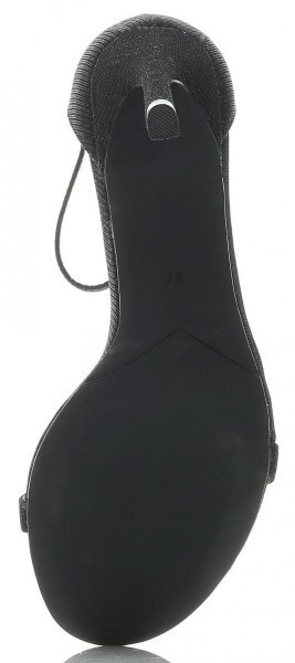 női szandál Ideal Shoes fekete P-6397-1