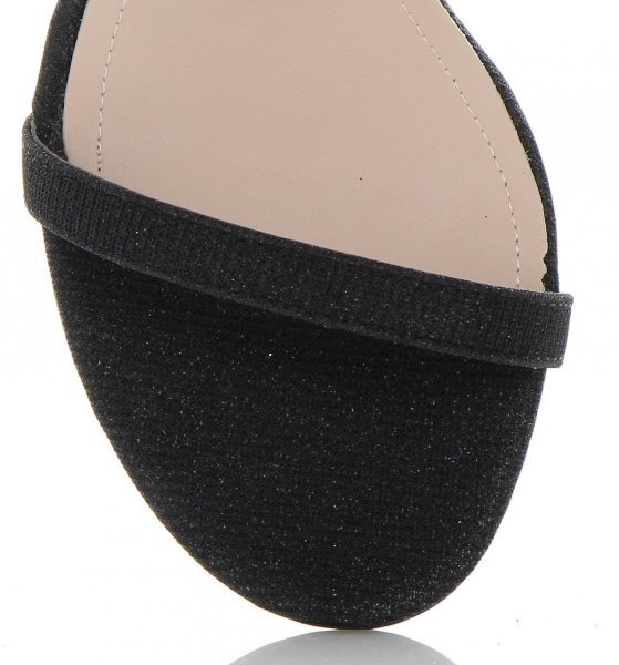 női szandál Ideal Shoes fekete P-6397-1