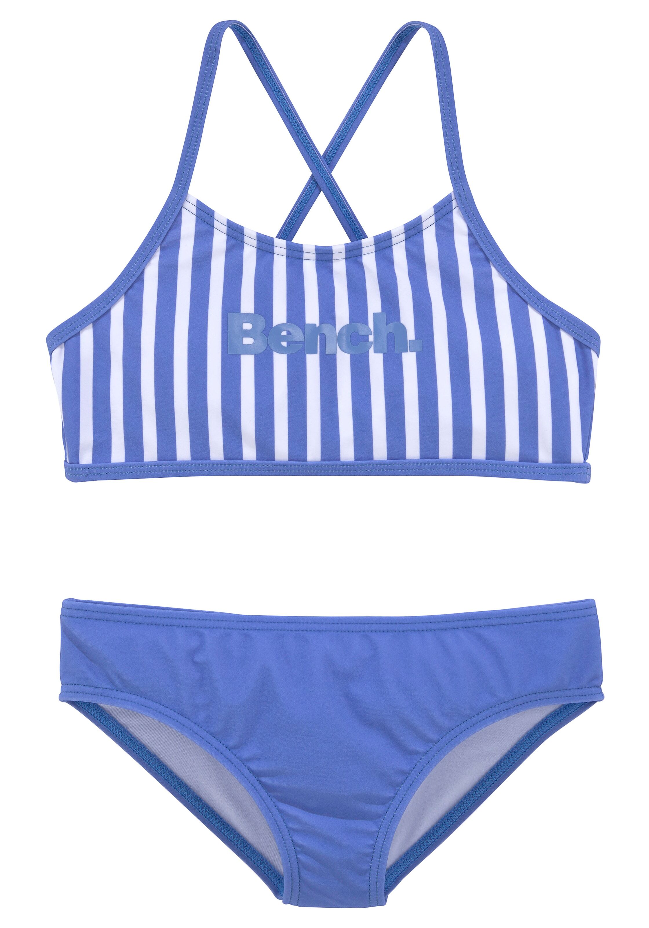 BENCH Bikini kék / fehér