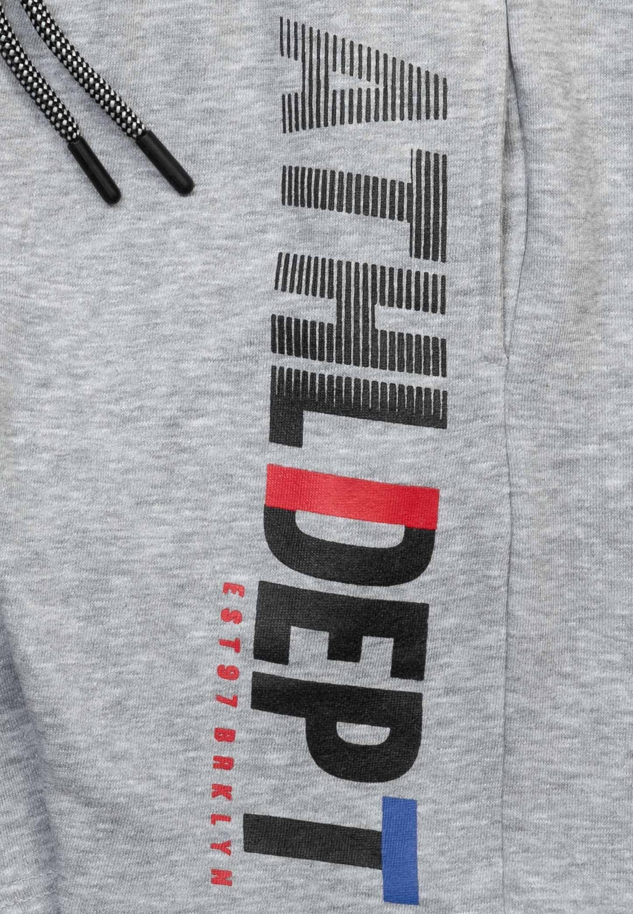 MINOTI Sportnadrágok kék / szürke / vérvörös / fekete