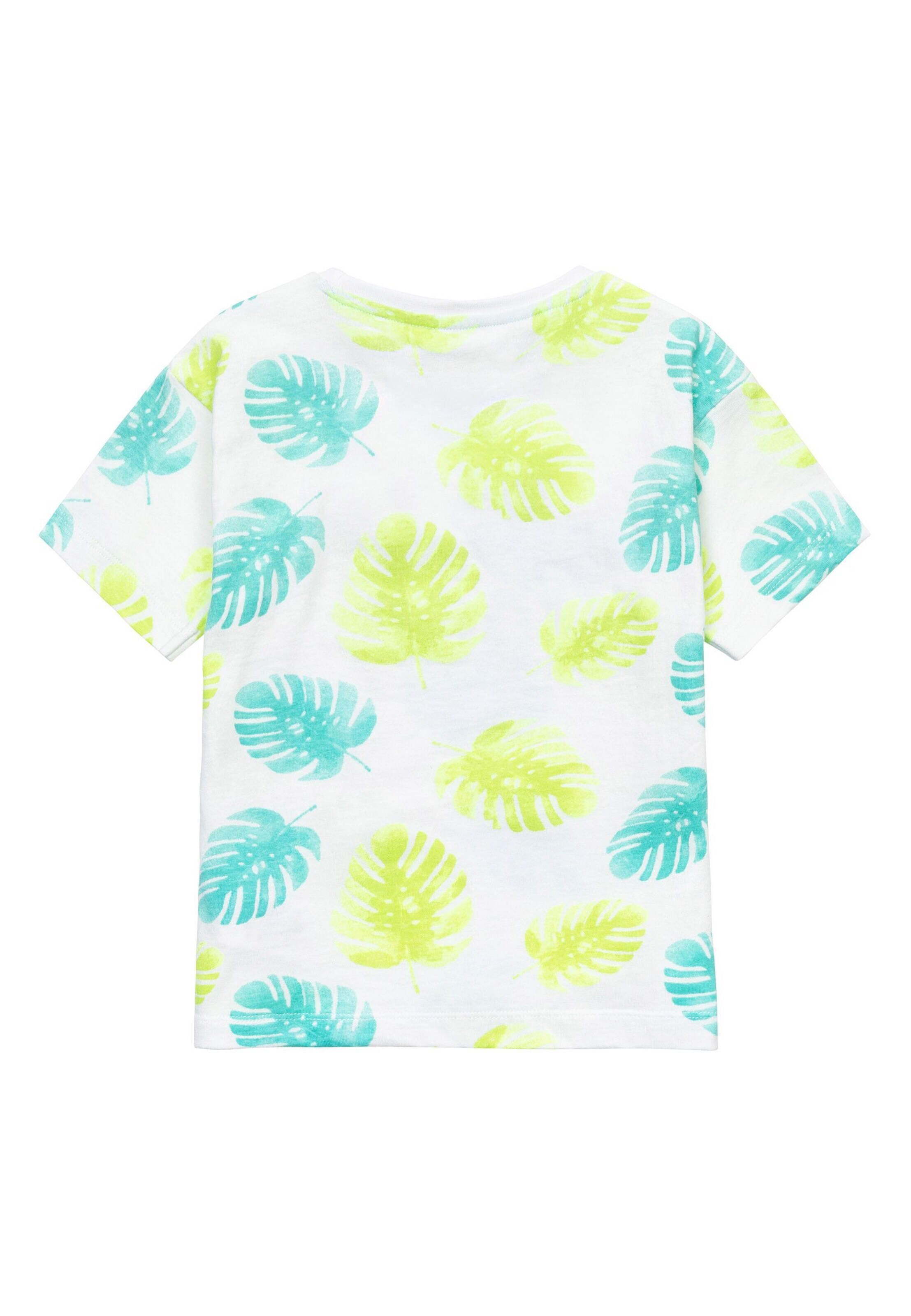 MINOTI Póló tengerészkék / neonkék / világoszöld / fekete