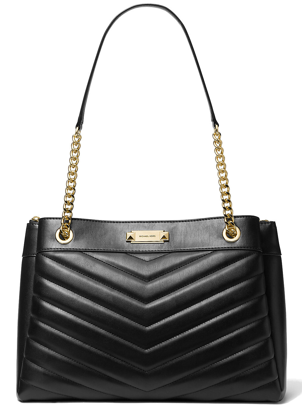 Michael Kors Whitney Medium Quilted Tote Bag Black