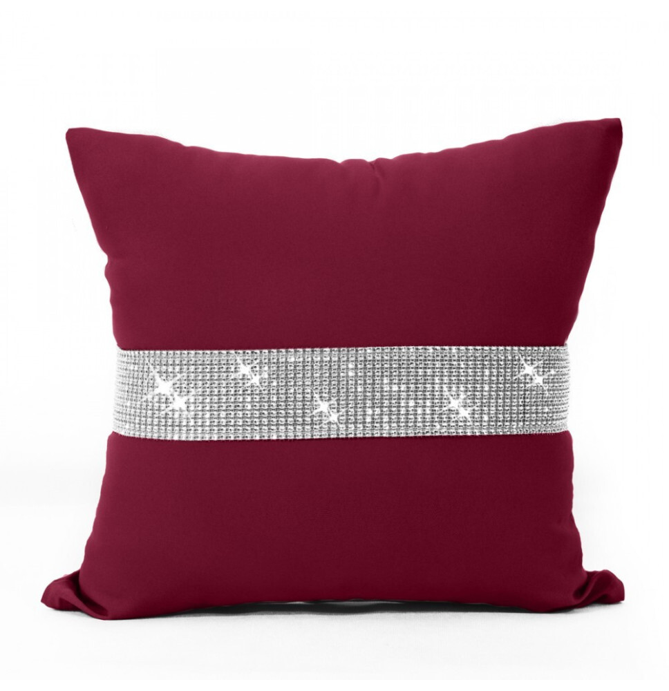 Mondo Italia Párnahuzat cirkonokkal bordó