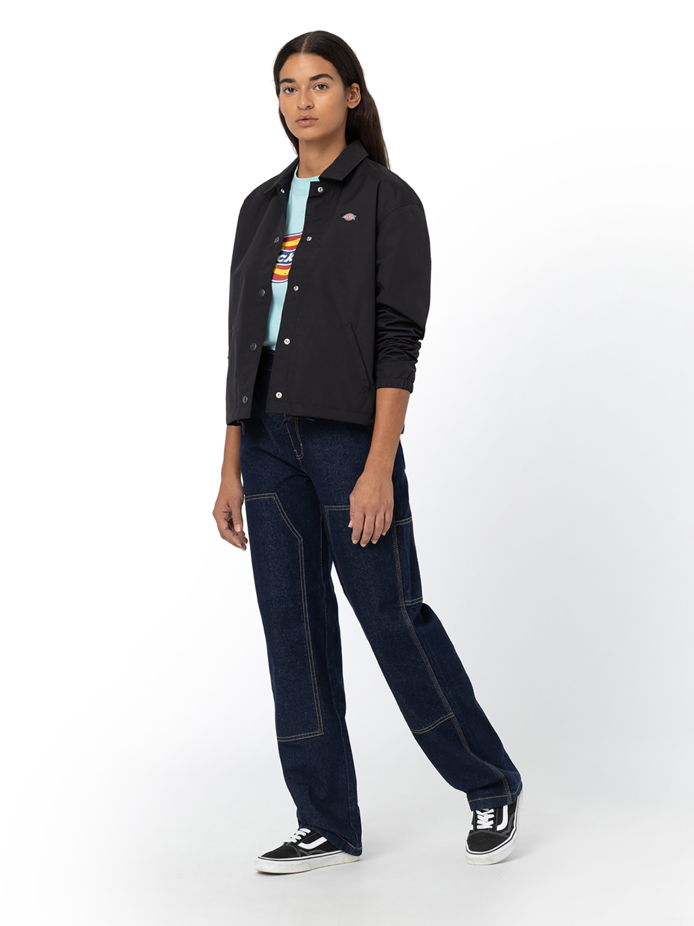 DICKIES Átmeneti dzseki 'OAKPORT' fekete