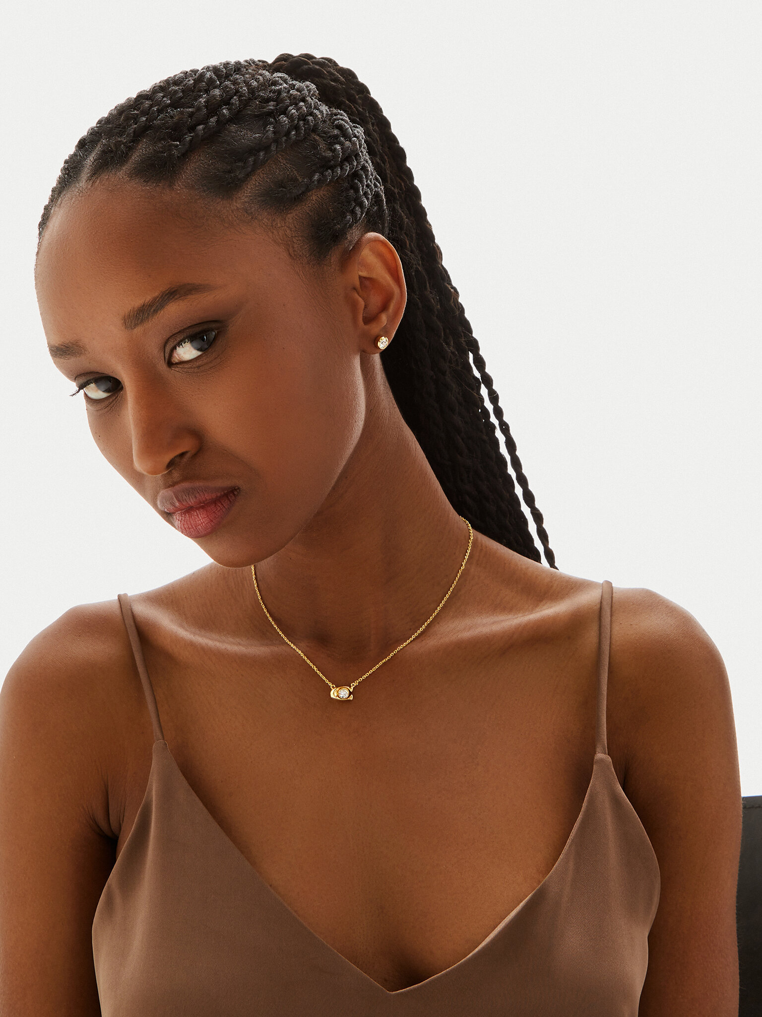 Nyaklánc és fülbevaló szett Coach