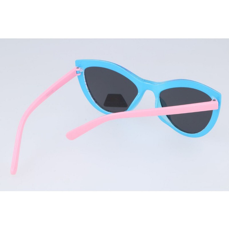 Polarzone Kék gyerek macskaszem polarizált napszemüveg "Lolly" (5-8 év)
