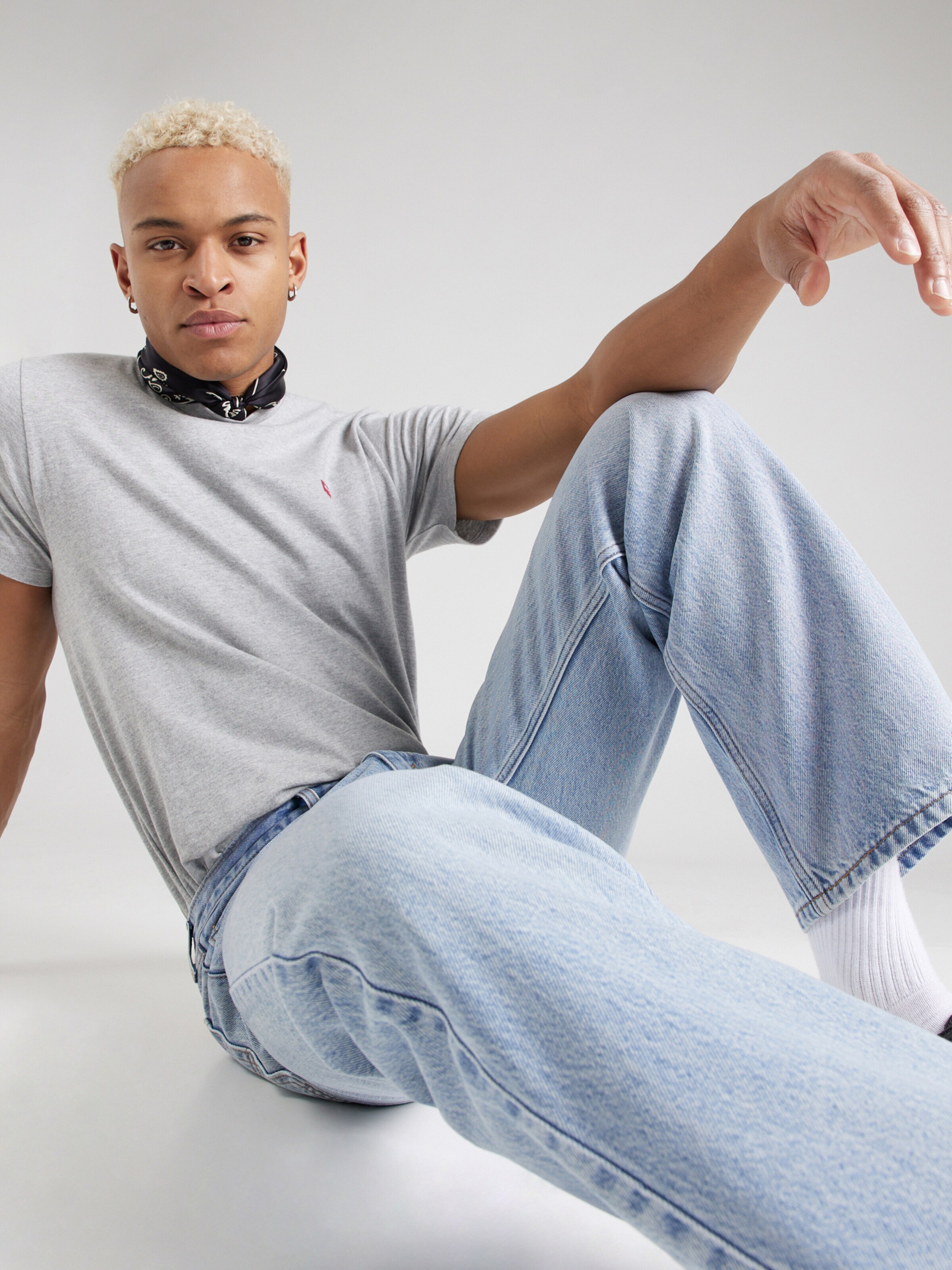LEVI'S  Farmer '565 Loose Straight' kék / indigó