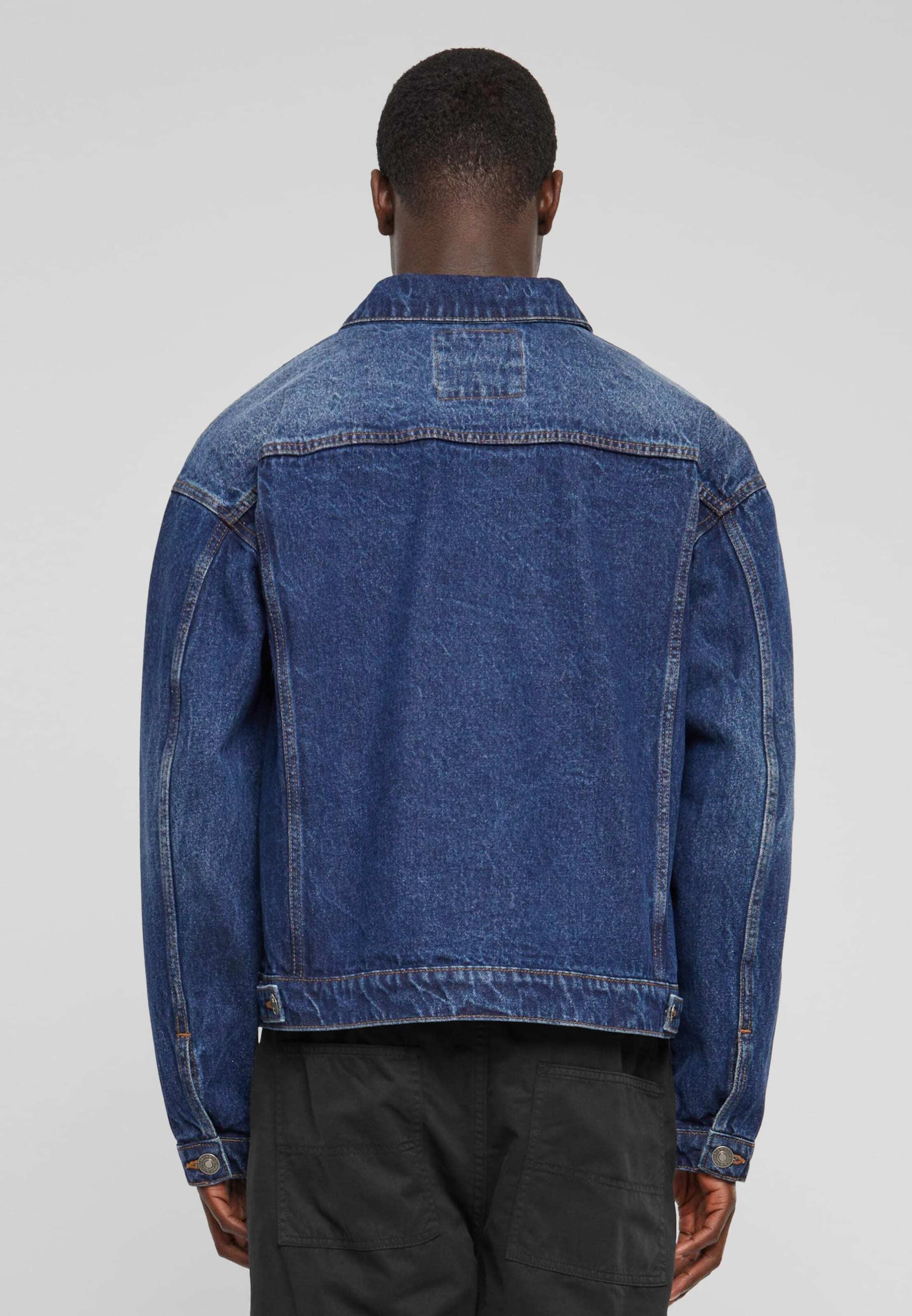 Urban Classics Átmeneti dzseki kék farmer