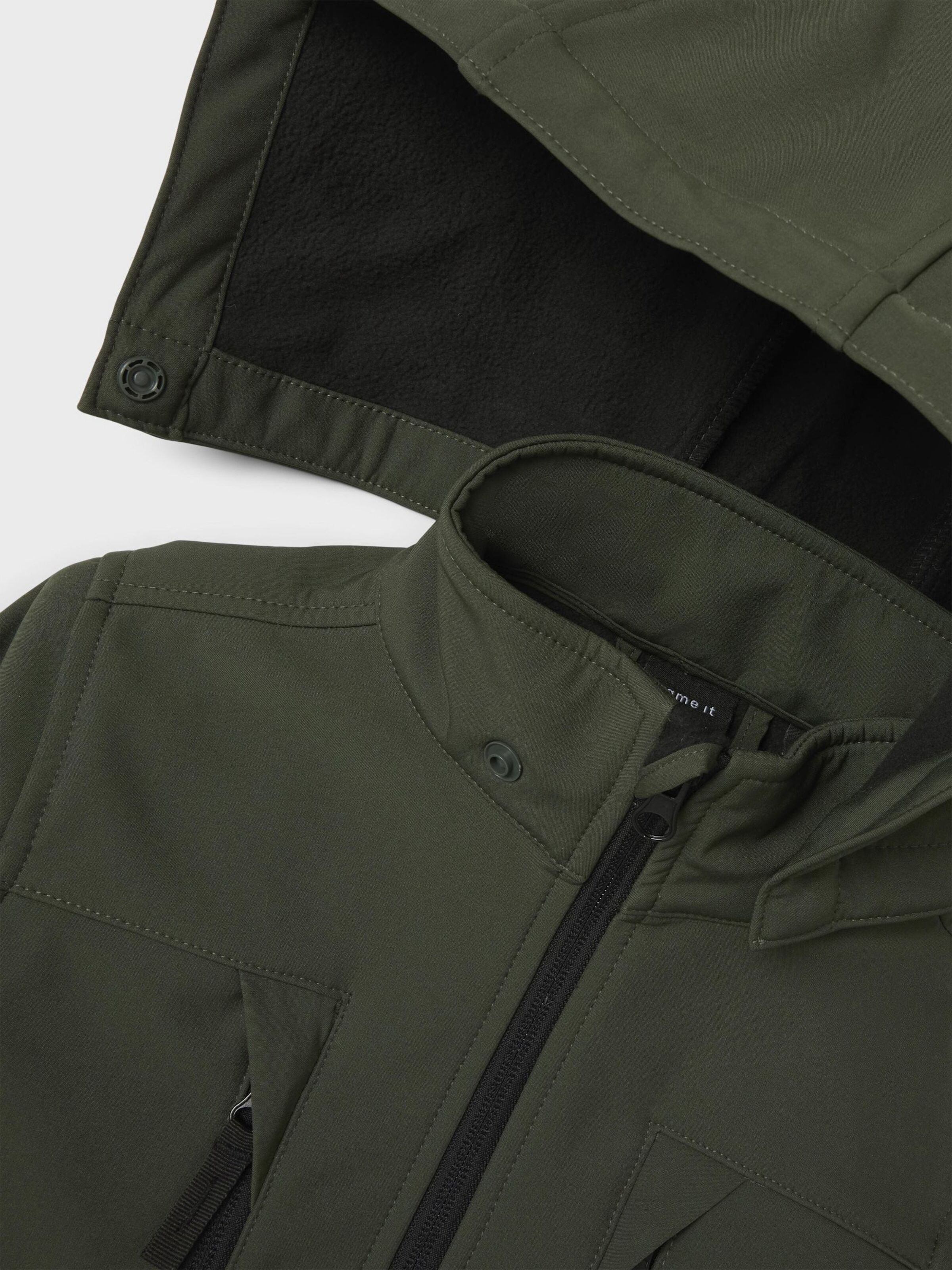 NAME IT Funkcionális dzseki 'NKNAlfa08' sötétzöld