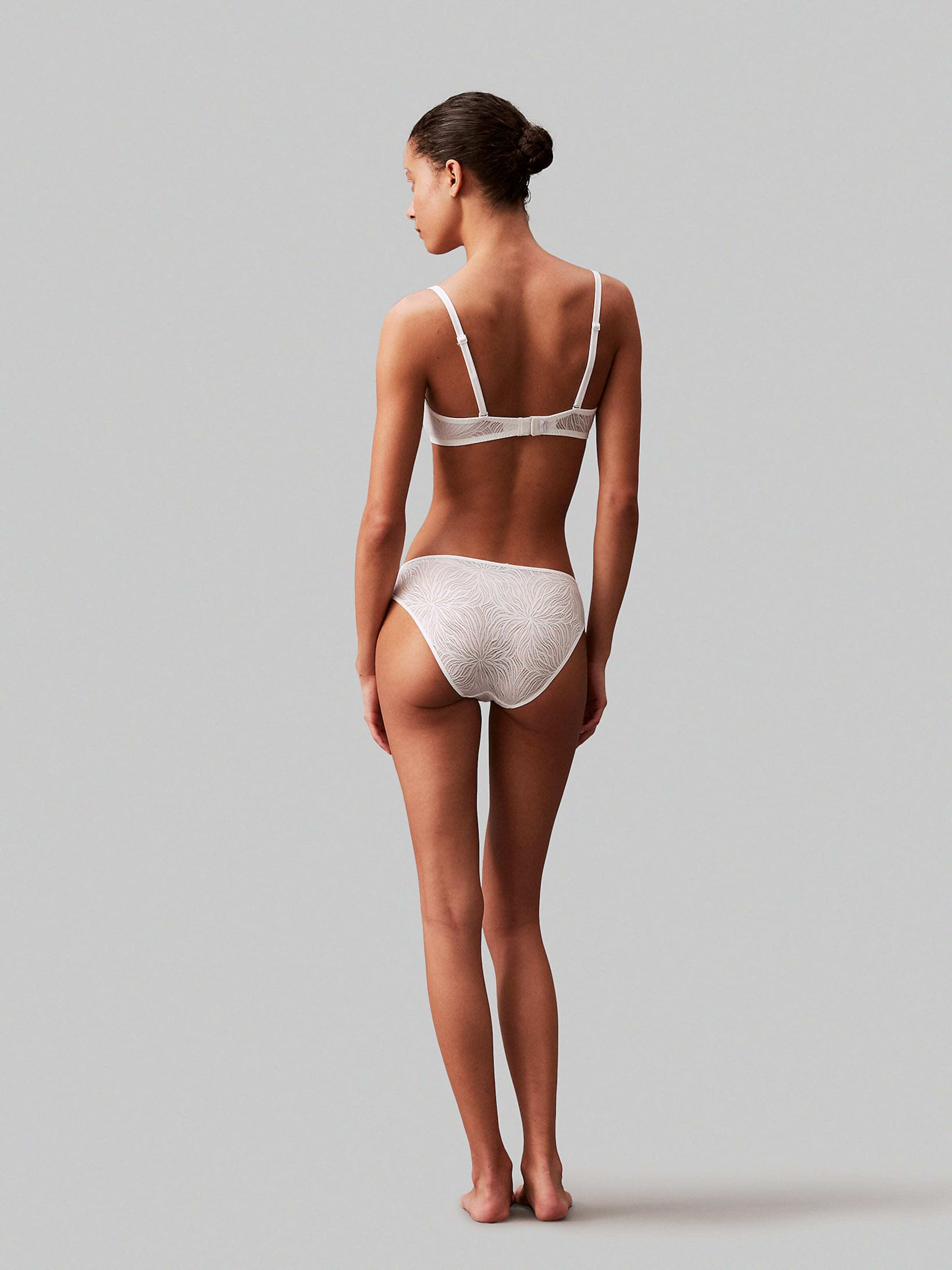 Calvin Klein Underwear Melltartó 'Sheer Marquisette' fehér