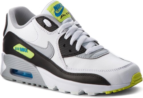 Cipő NIKE Air Max 90 Ltr (GS) 833412 113 WhiteWolf Grey Cipő NIKE Air Max 90 Ltr (GS) 833412 100 WhiteWhite