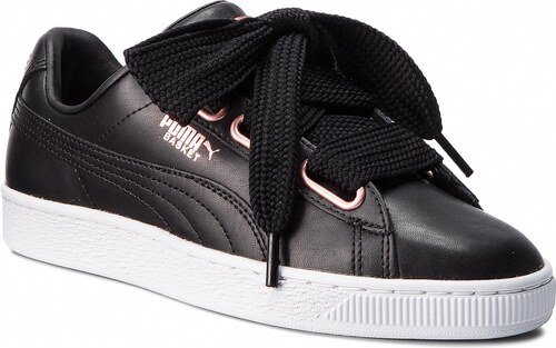 basket heart leather