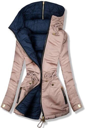 Butikmoda Púderrózsaszínű kifordítható parka kabát GLAMI.hu Butikmoda Kifordítható parka kabát rózsaszínű GLAMI.hu