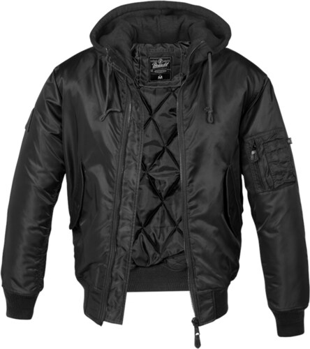 Brandit MA1 Hooded bomberdzseki, fekete GLAMI.hu Brandit MA1 bomber pilot dzseki, bordó GLAMI.hu