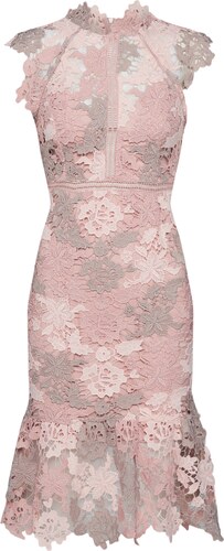 bardot dani lace sheath dress