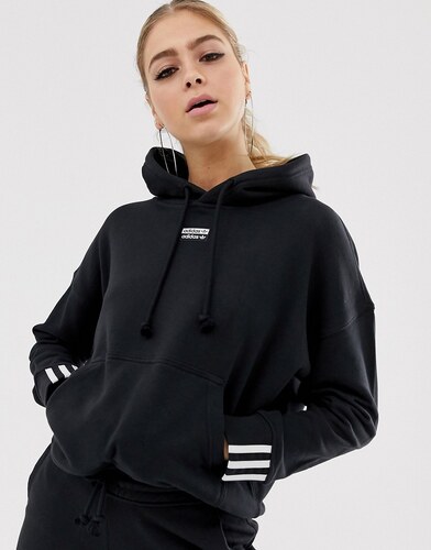 adidas originals ryv sweatshirt in black