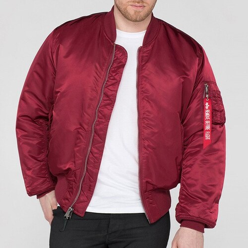 Alpha Industries MA 1 100101 184 GLAMI.hu Brandit MA1 bomber pilot dzseki, bordó GLAMI.hu