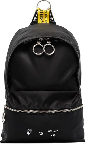 off white industrial backpack