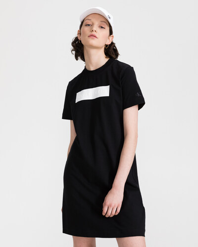 calvin klein logo dress