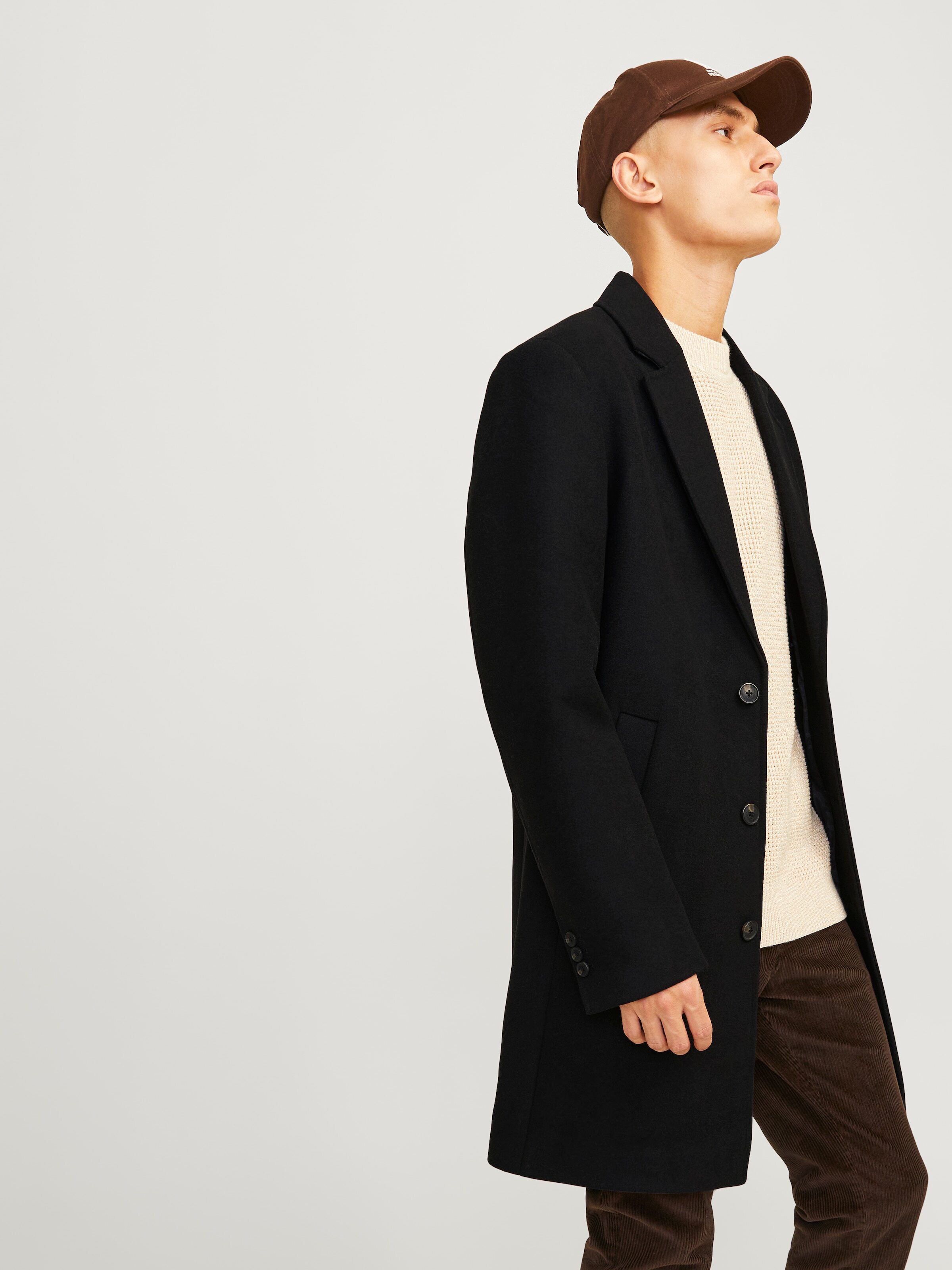 JACK & JONES Átmeneti kabátok 'JJEHarrison' fekete