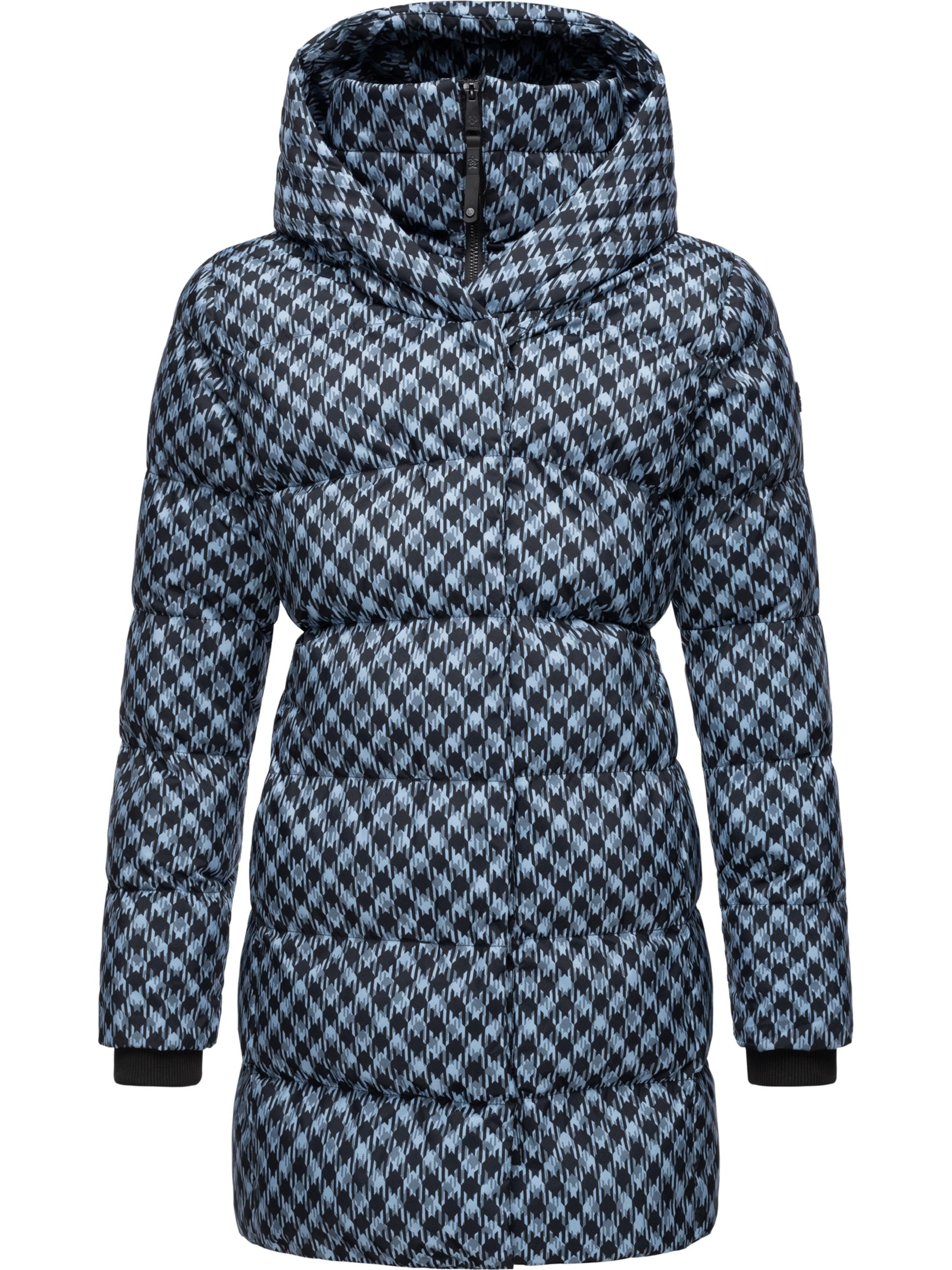 Ragwear Télikabátok 'Niara' galambkék / világoskék / fekete