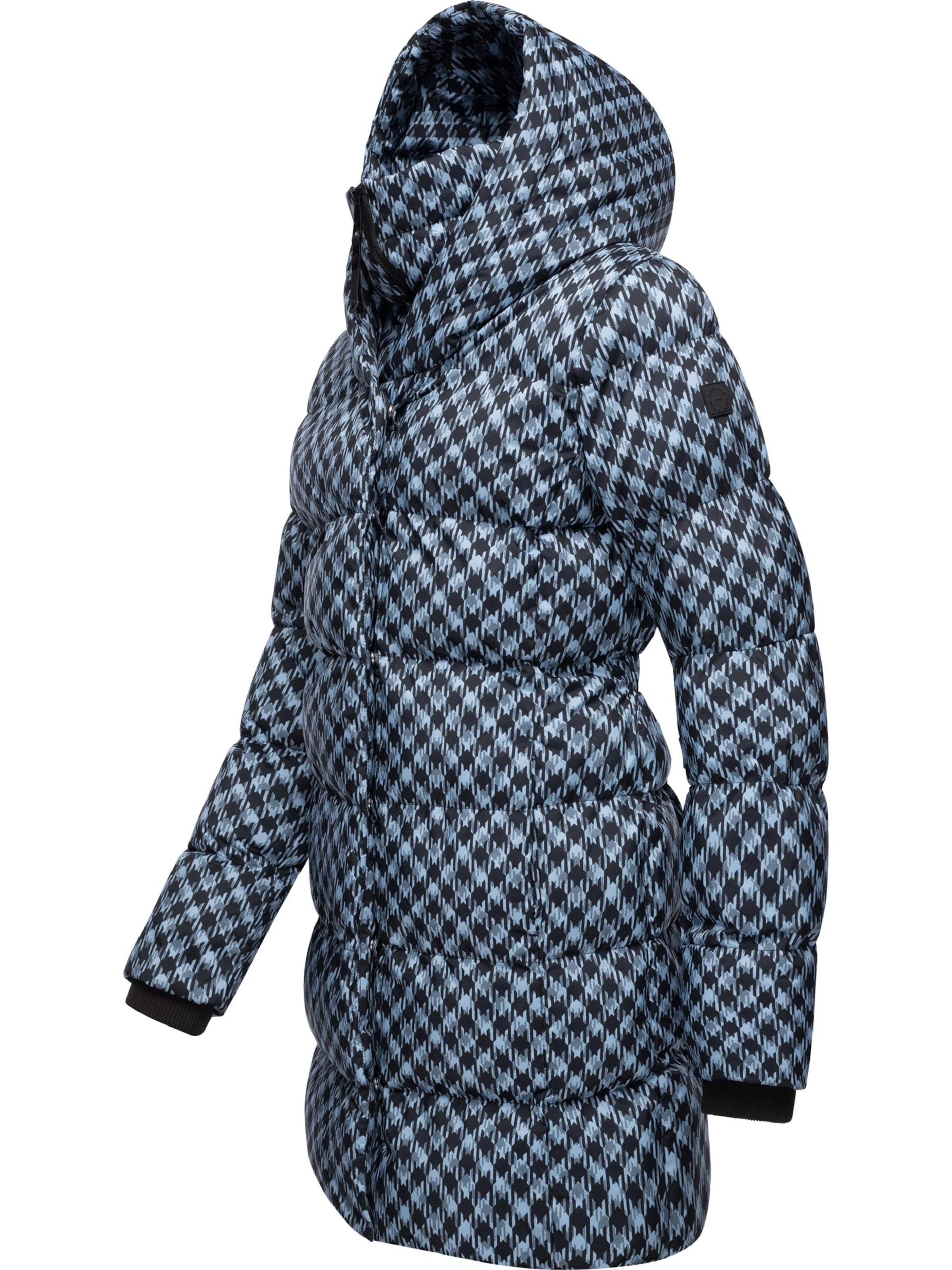 Ragwear Télikabátok 'Niara' galambkék / világoskék / fekete