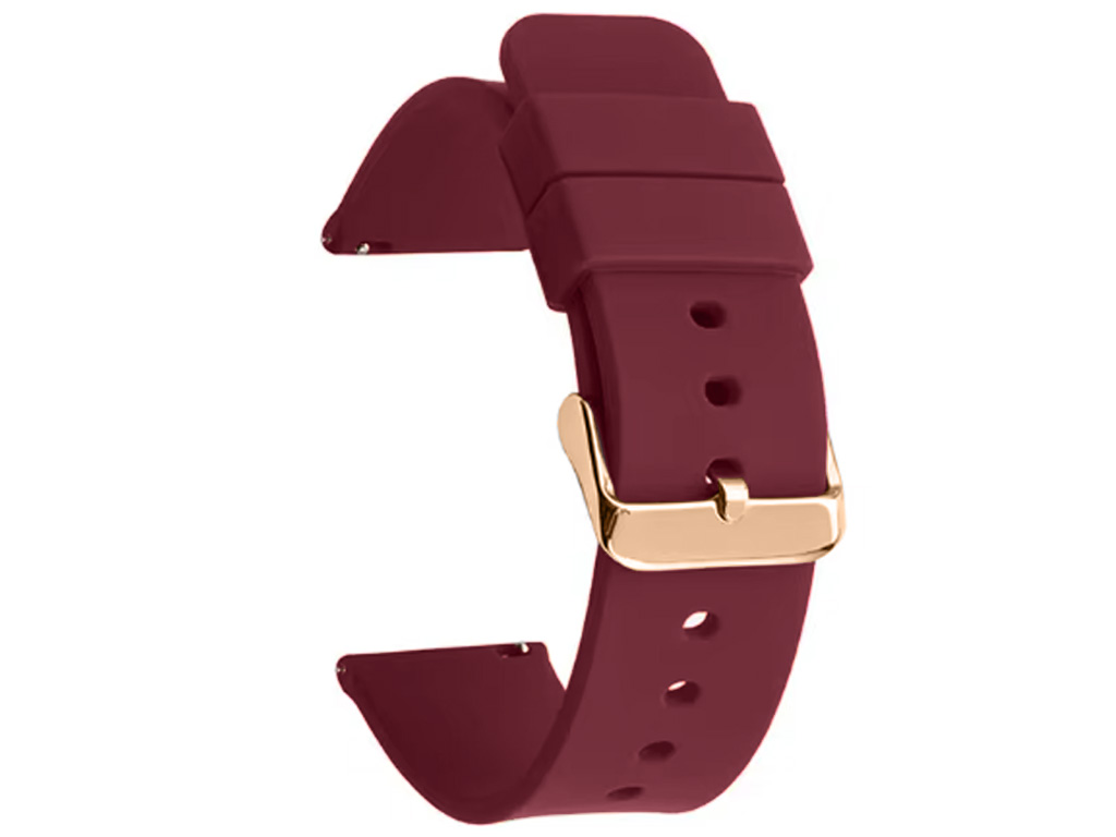 Madvell Szilikon szíj bordó 20mm