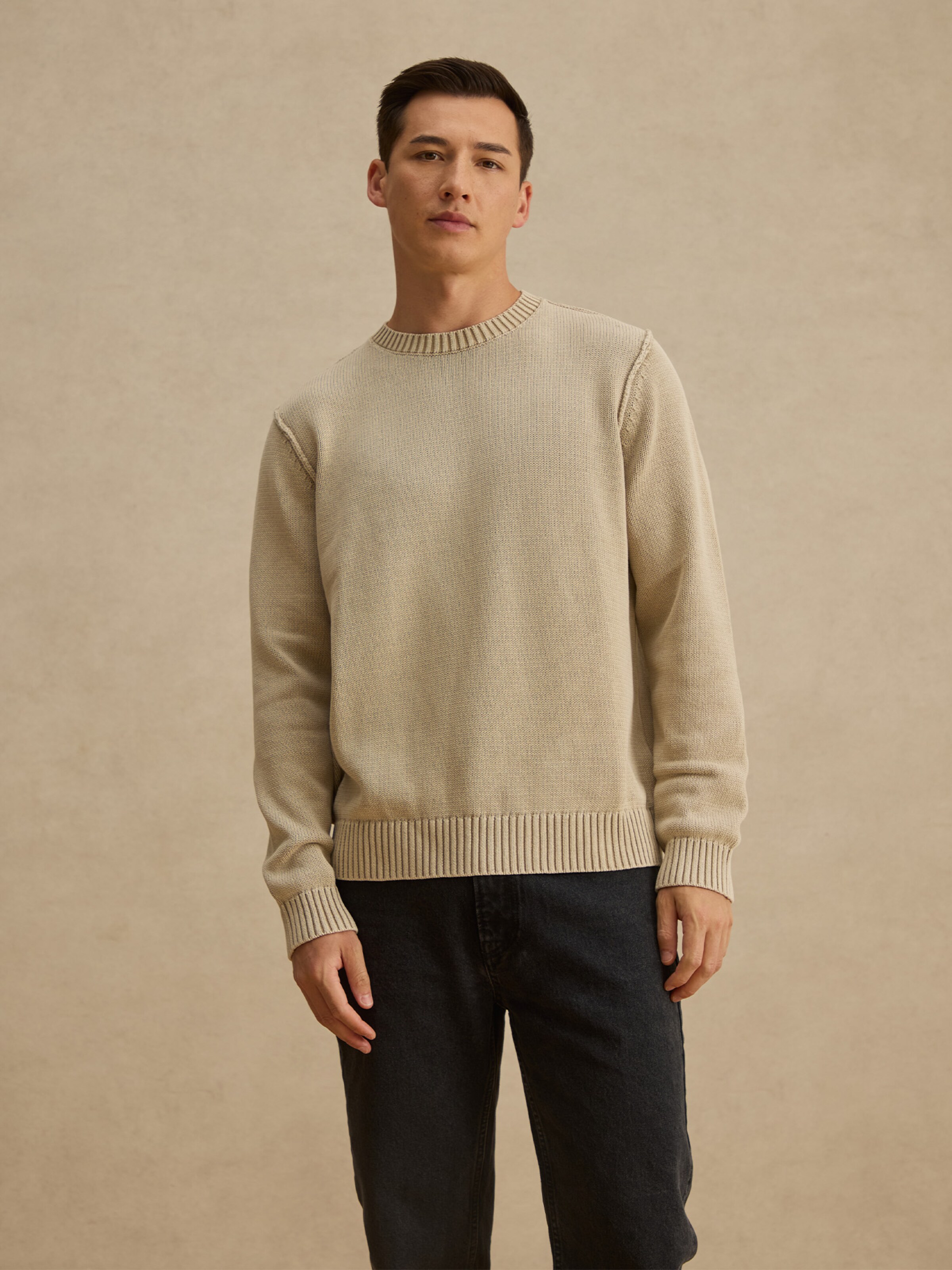 DAN FOX APPAREL Pulóver 'Orlando' taupe