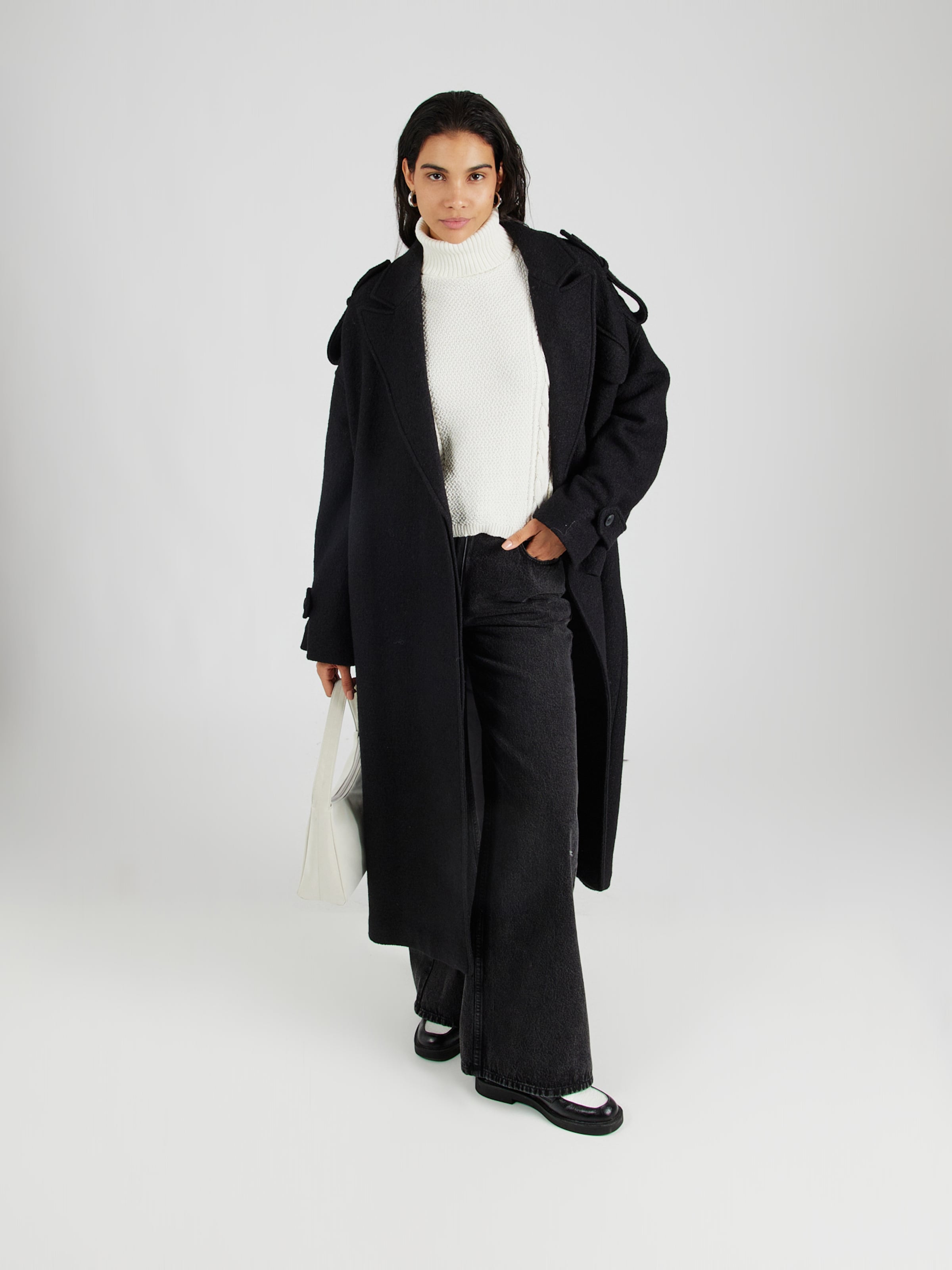 ABOUT YOU Pulóver 'Elin' krém