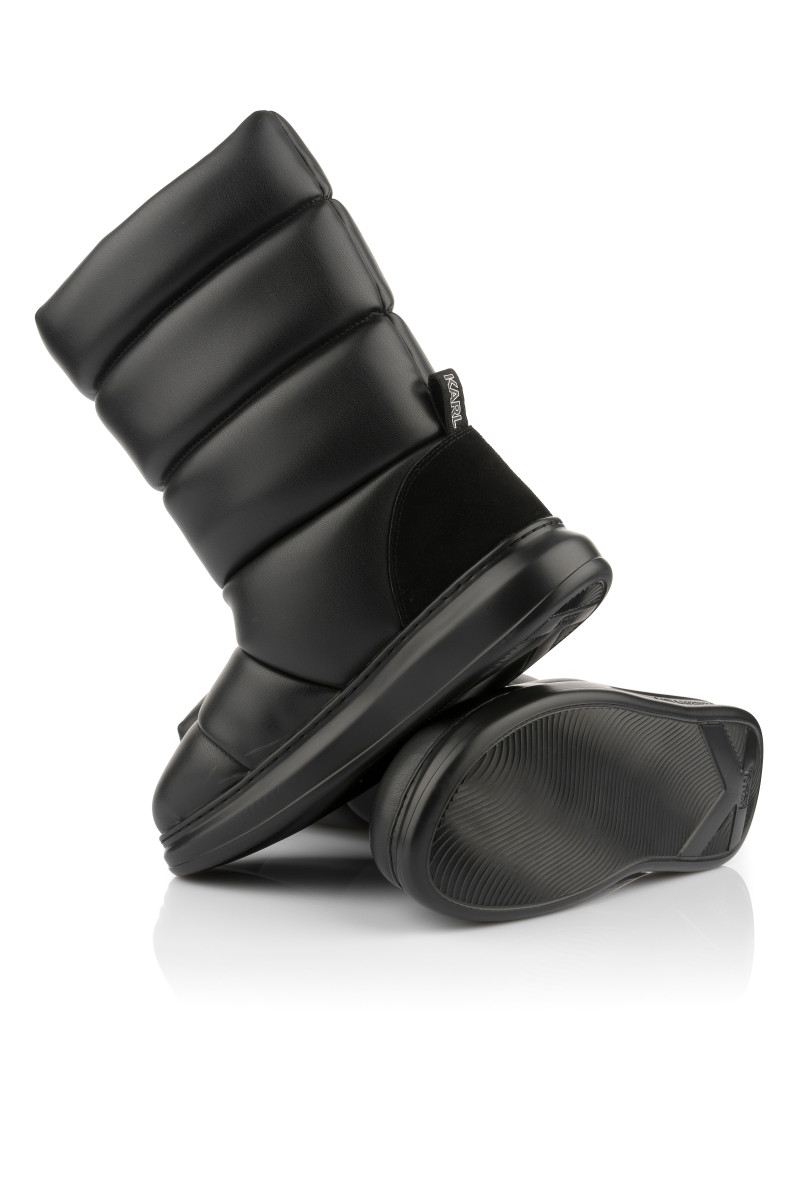 HÓCZIZMA KARL LAGERFELD KAPRI KOSI PADDED ZIP BOOT