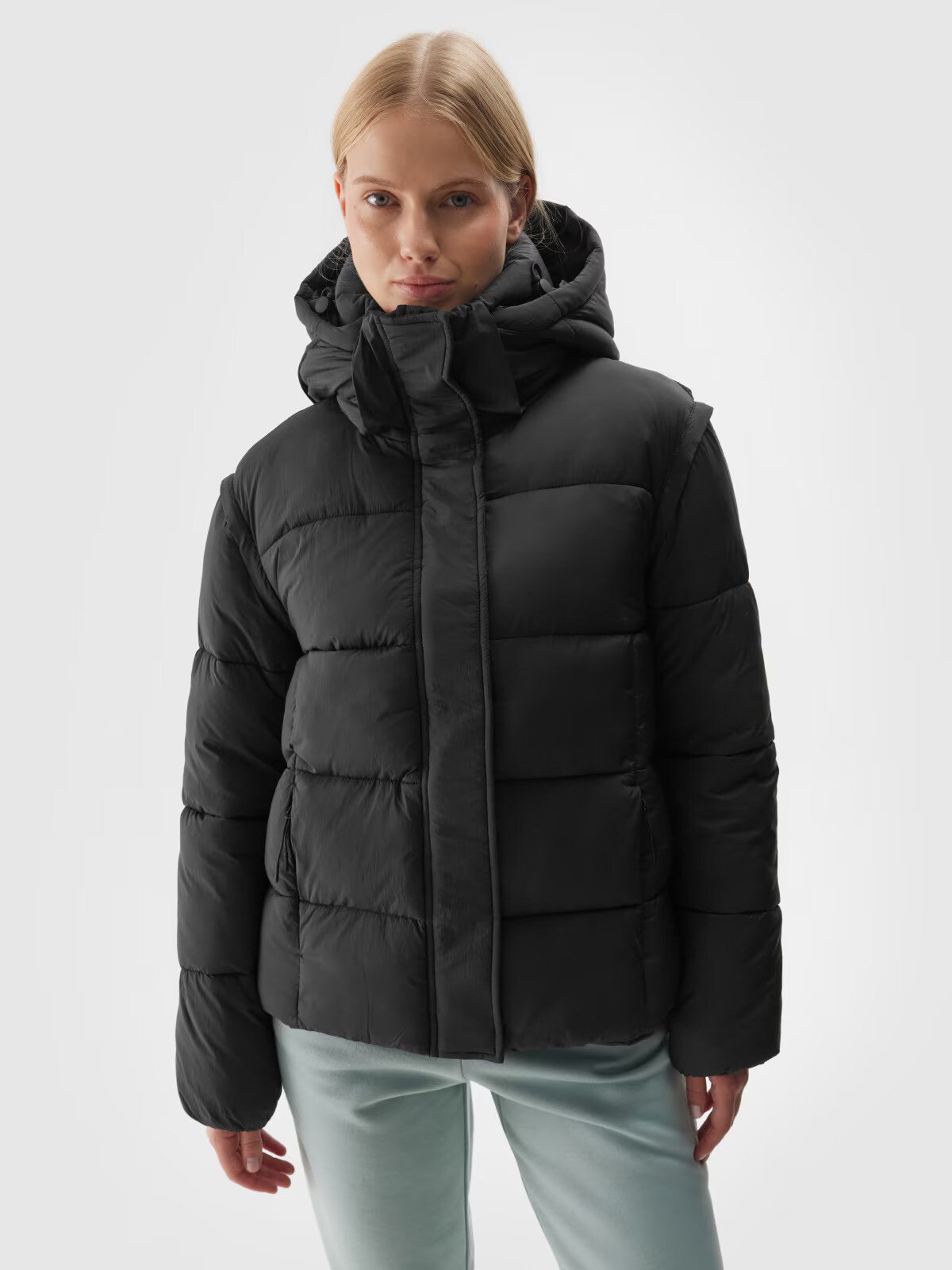 Women's 2-in-1 4F down jacket
