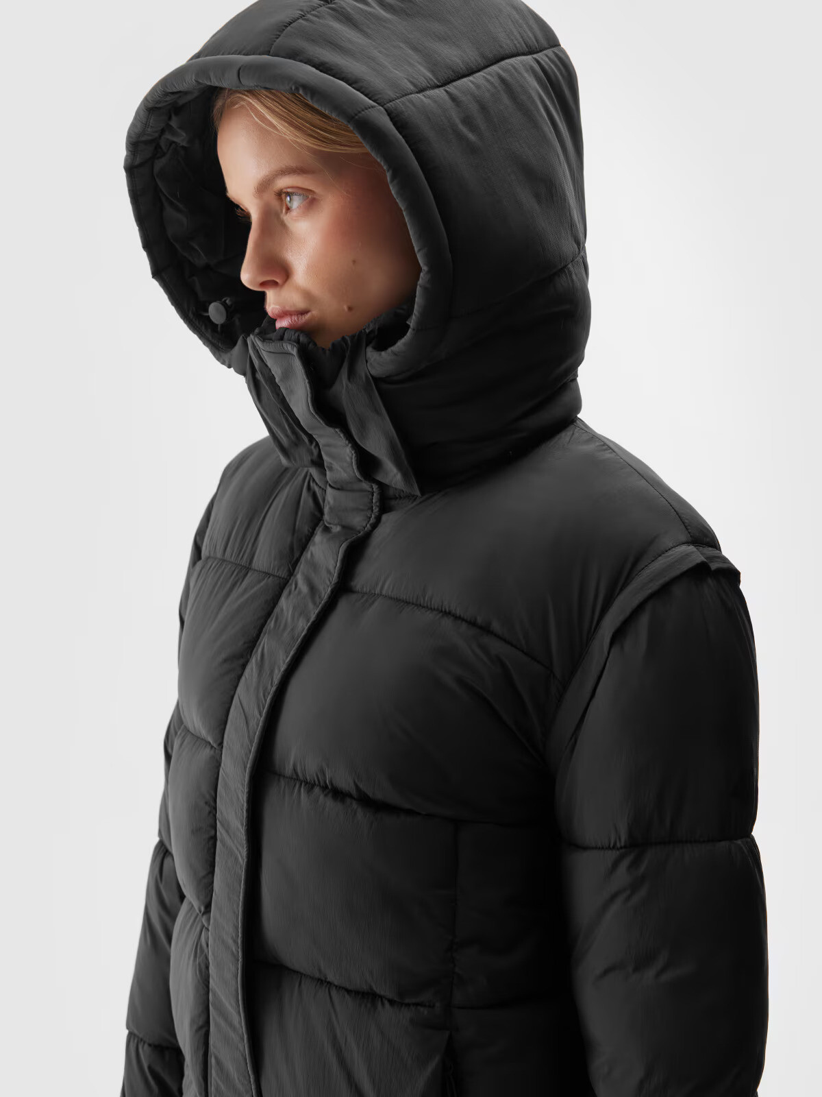 Women's 2-in-1 4F down jacket
