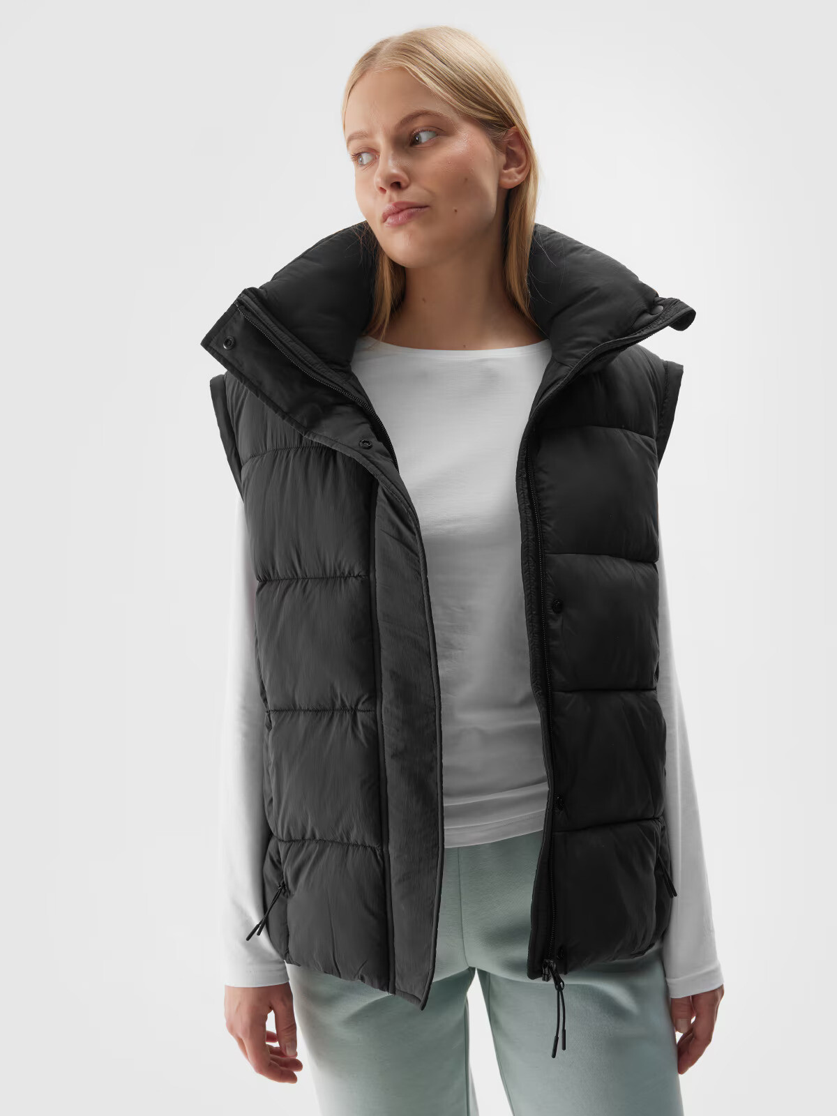 Women's 2-in-1 4F down jacket