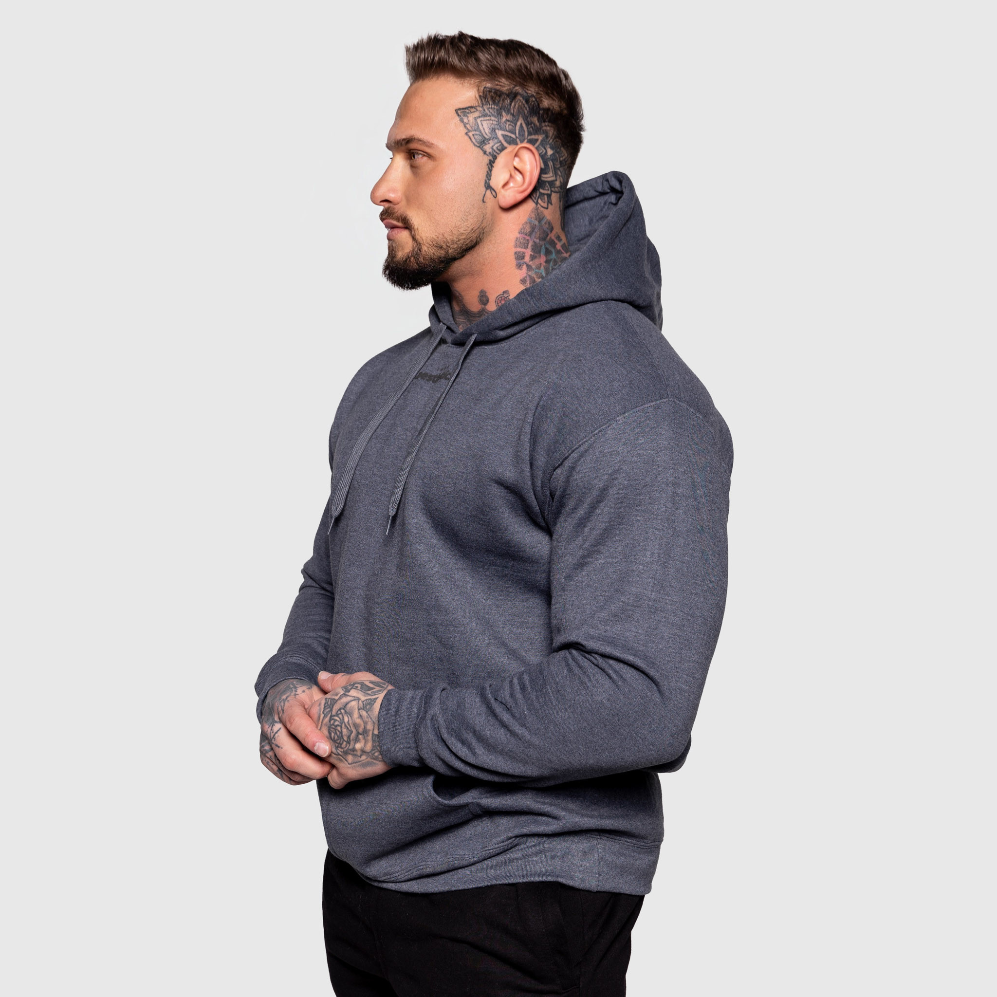 Oversize pulóver Iron Aesthetics Cozy, szürke