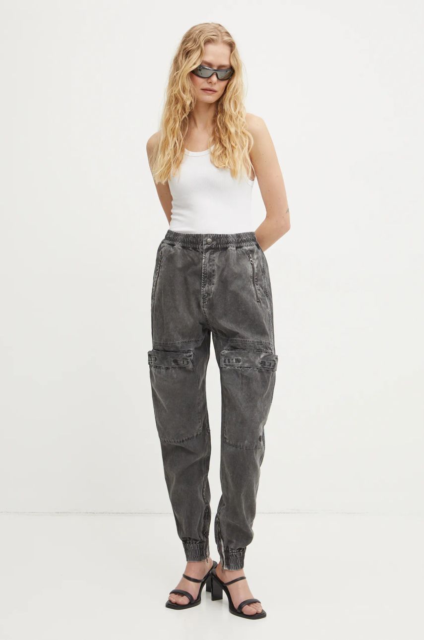 Diesel pamut nadrág P-RIDE-Q3 TROUSERS