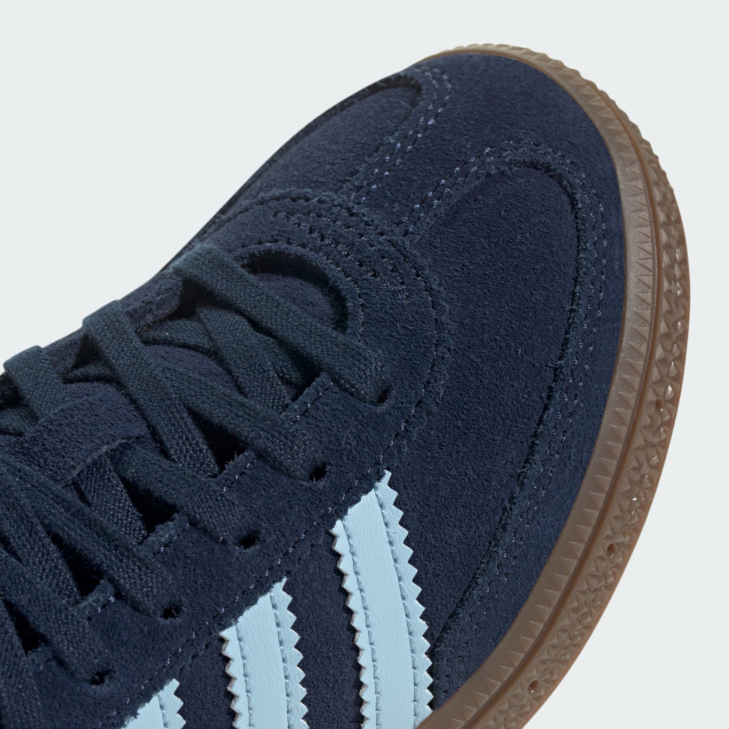 ADIDAS ORIGINALS Sportcipő 'Handball Spezial' tengerészkék / világoskék / barna / arany