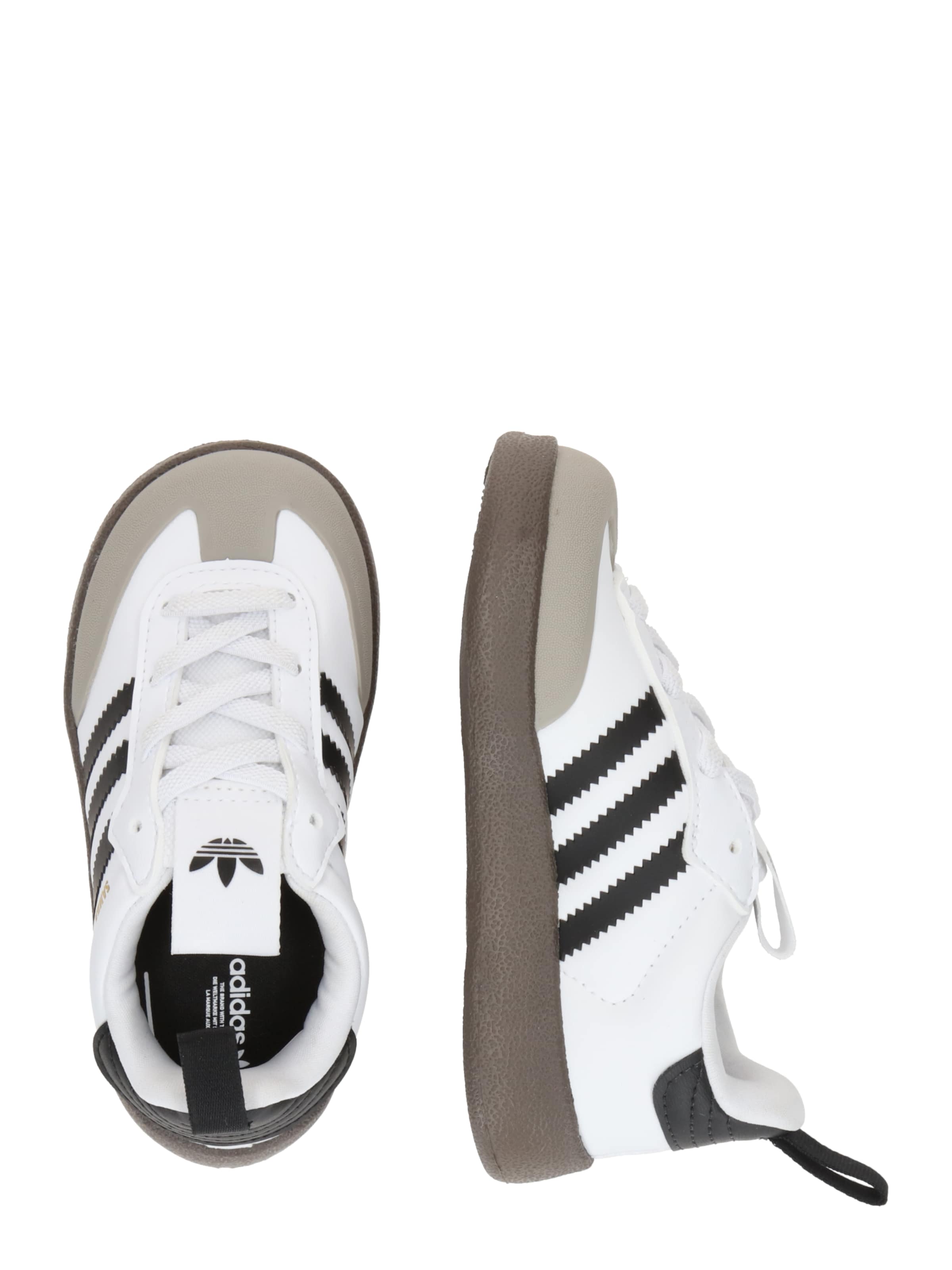 ADIDAS ORIGINALS Sportcipő 'Adifom Samba 360 I' szürke / fekete / fehér