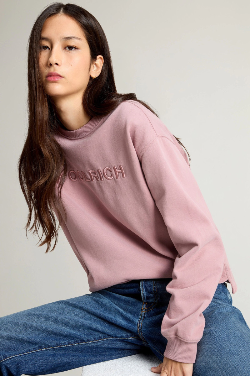 MELEGÍTŐ FELSŐ WOOLRICH LIGHT FLEECE CREWNECK