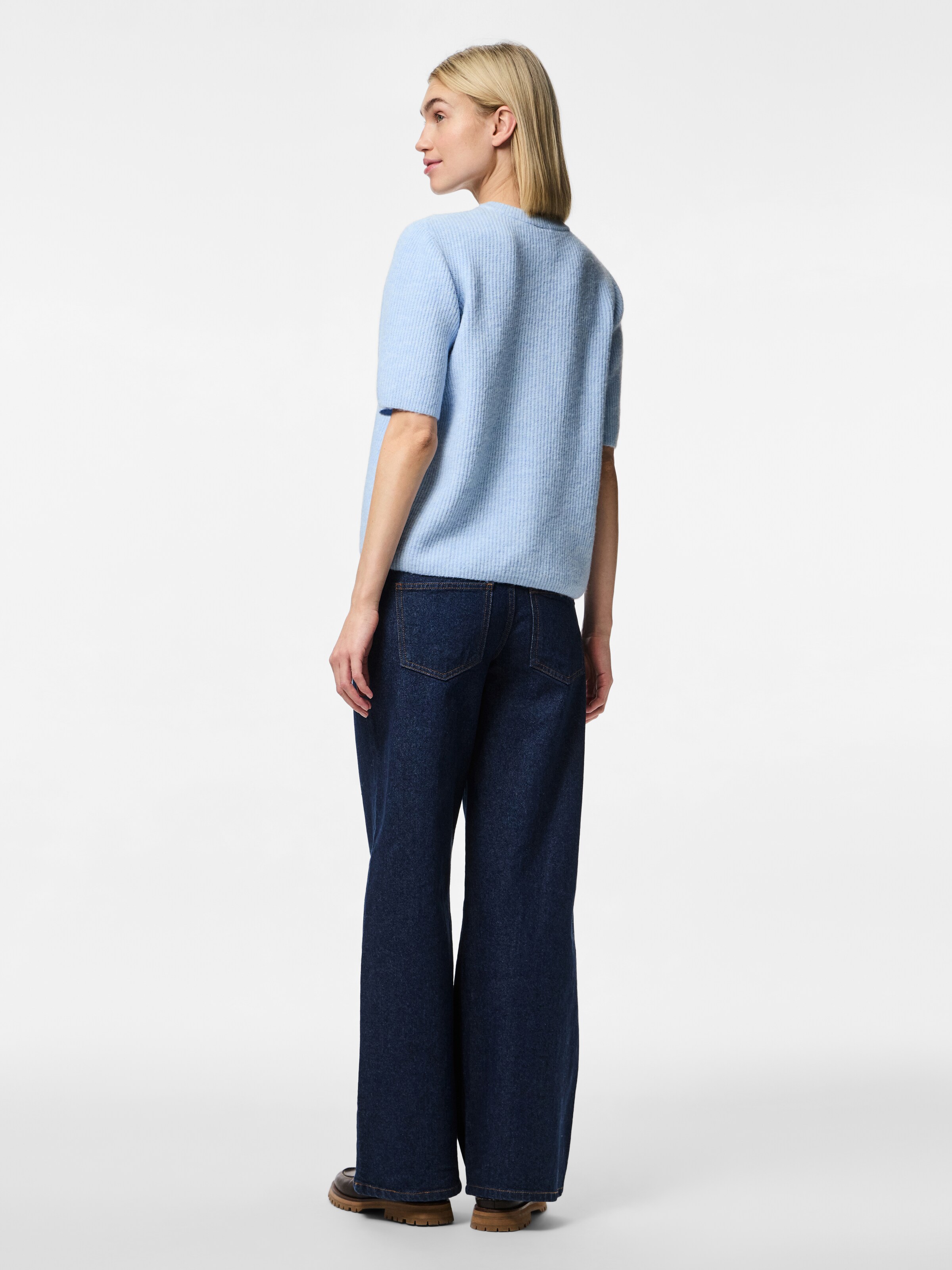 PIECES Kardigán 'PCSilly' világoskék