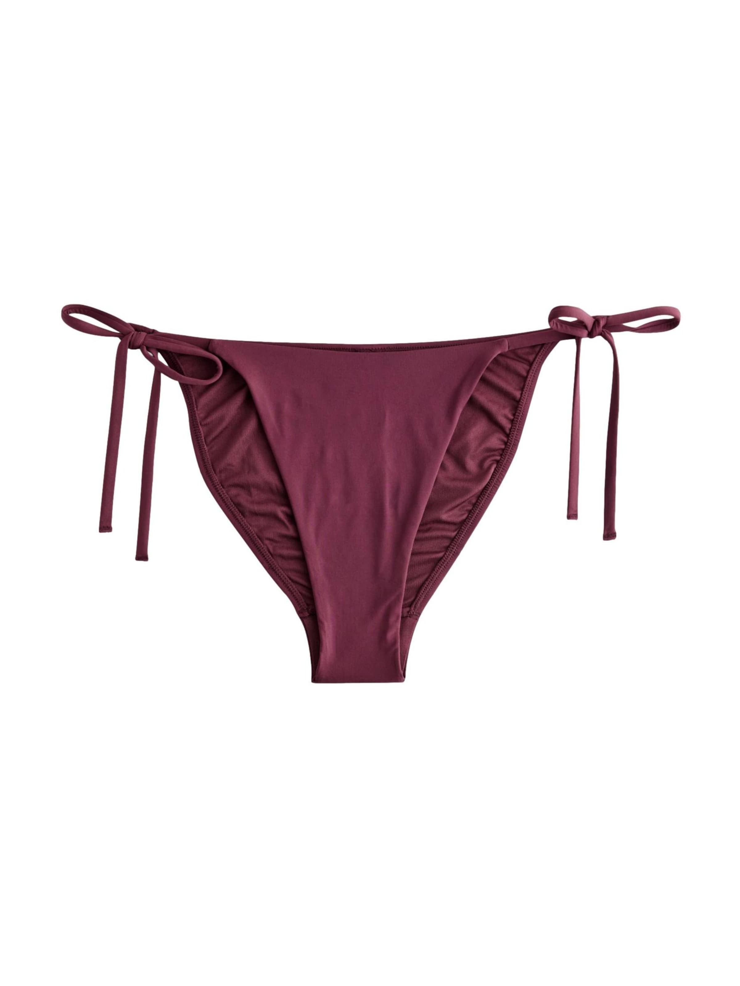 Next Bikini nadrágok borvörös