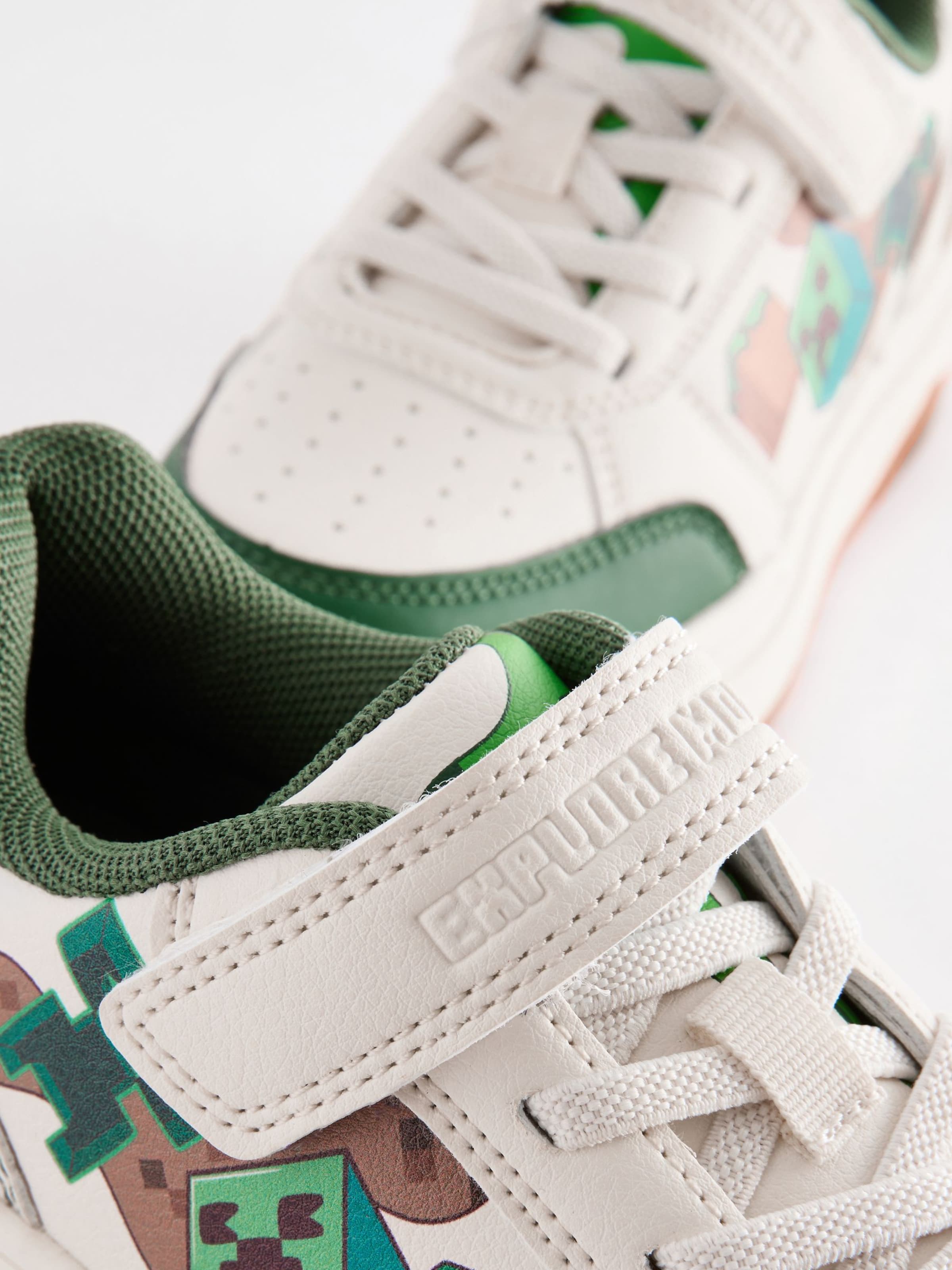 Next Sportcipő bézs / barna / zöld